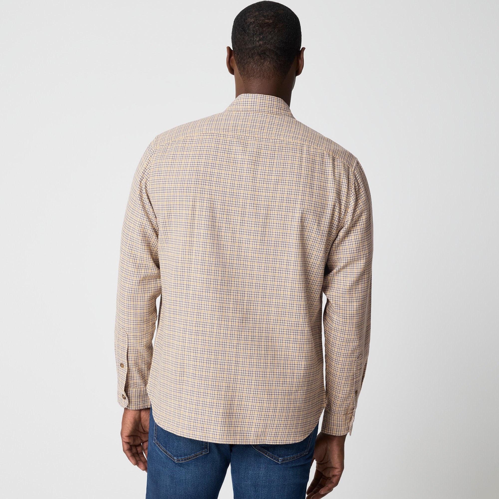 Double-pocket Twill Shirt For Men | Factory