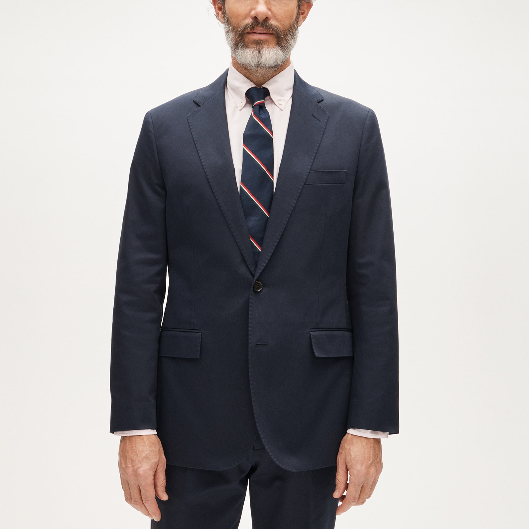 Ludlow Slim-fit suit jacket in Japanese cotton chino