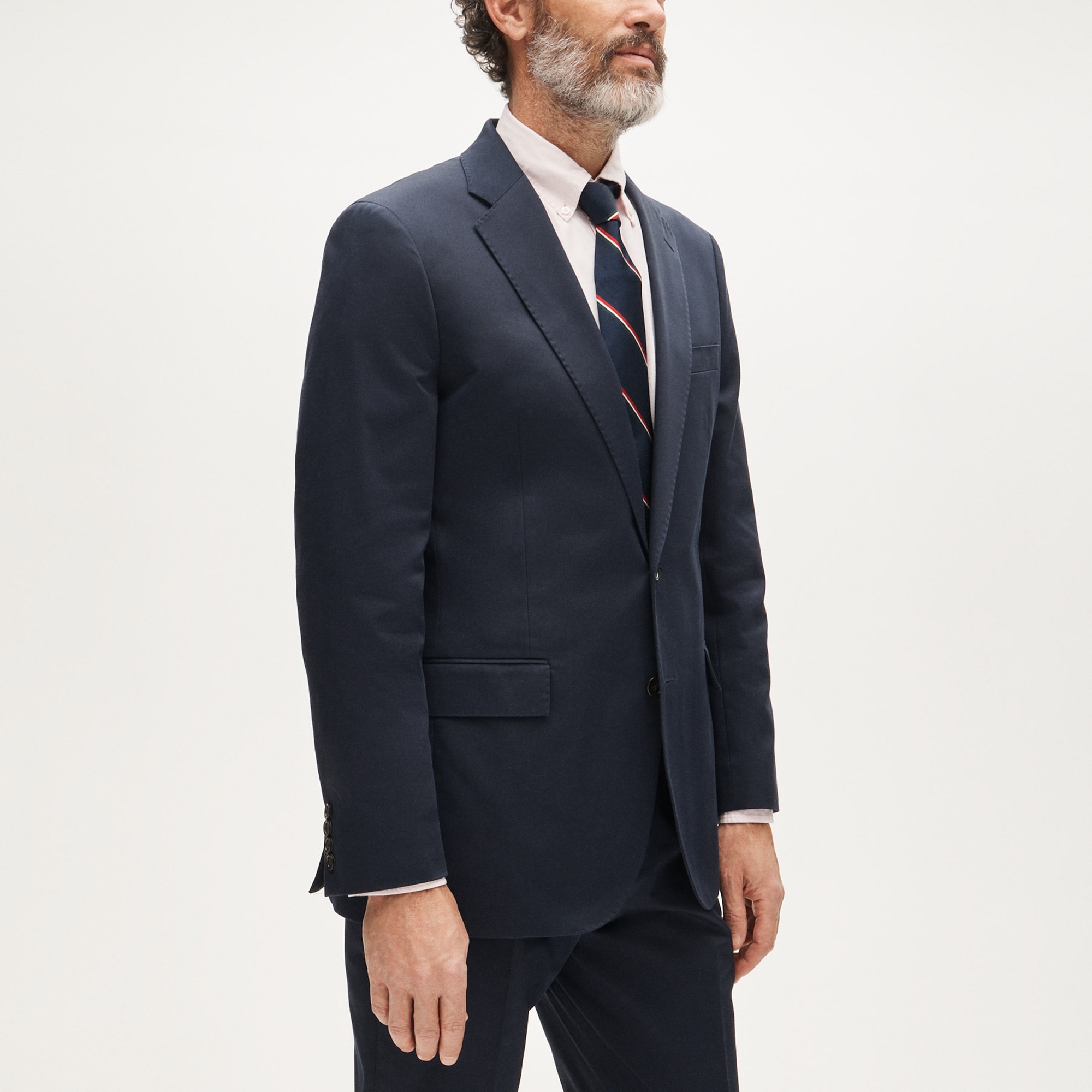 Ludlow Slim-fit suit jacket in Japanese cotton chino