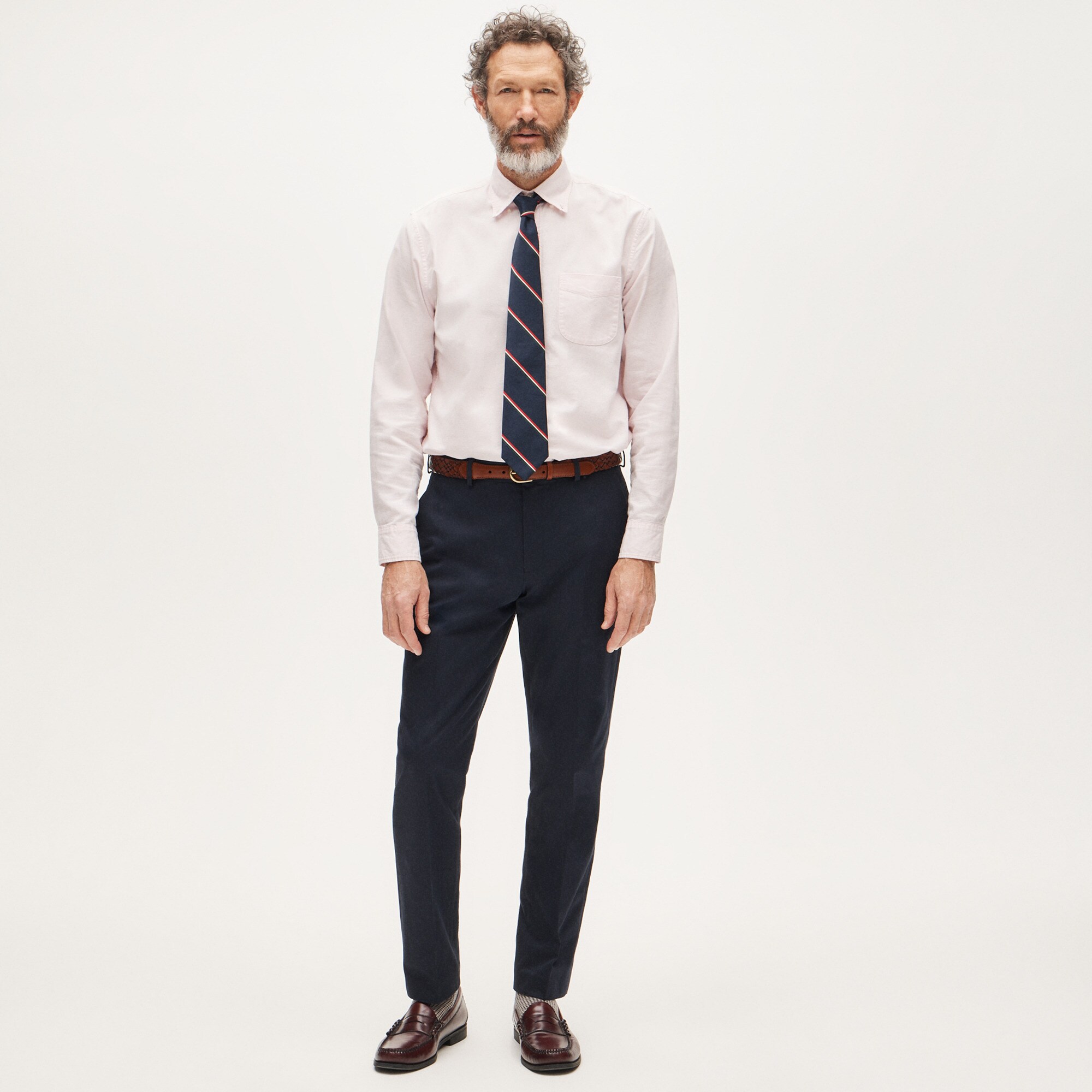 Ludlow Slim-fit suit pant in Japanese cotton chino