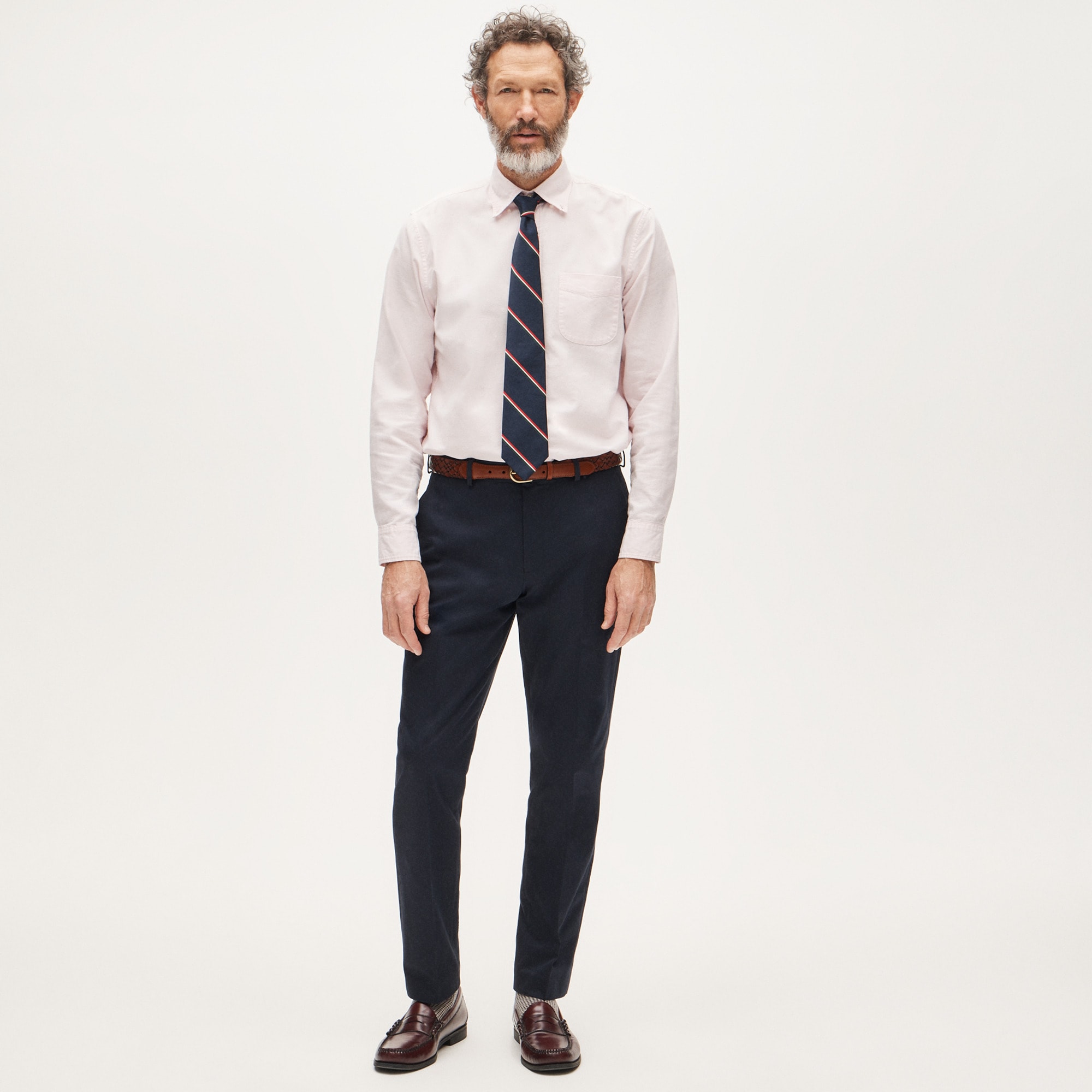 Ludlow Slim-fit suit pant in Japanese cotton chino