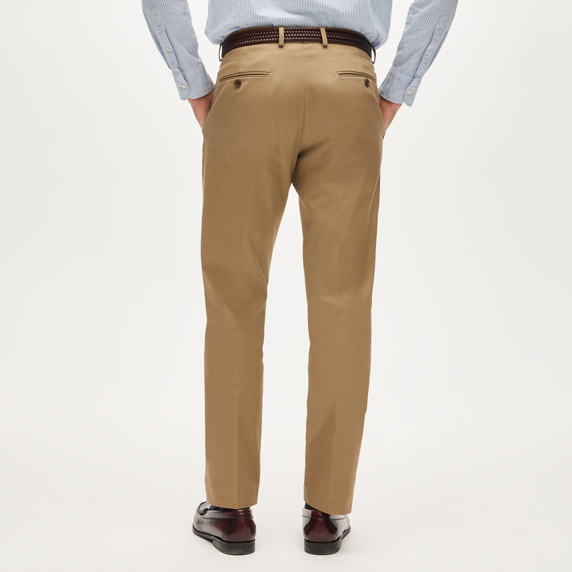 Ludlow Slim-fit suit pant in Japanese cotton chino