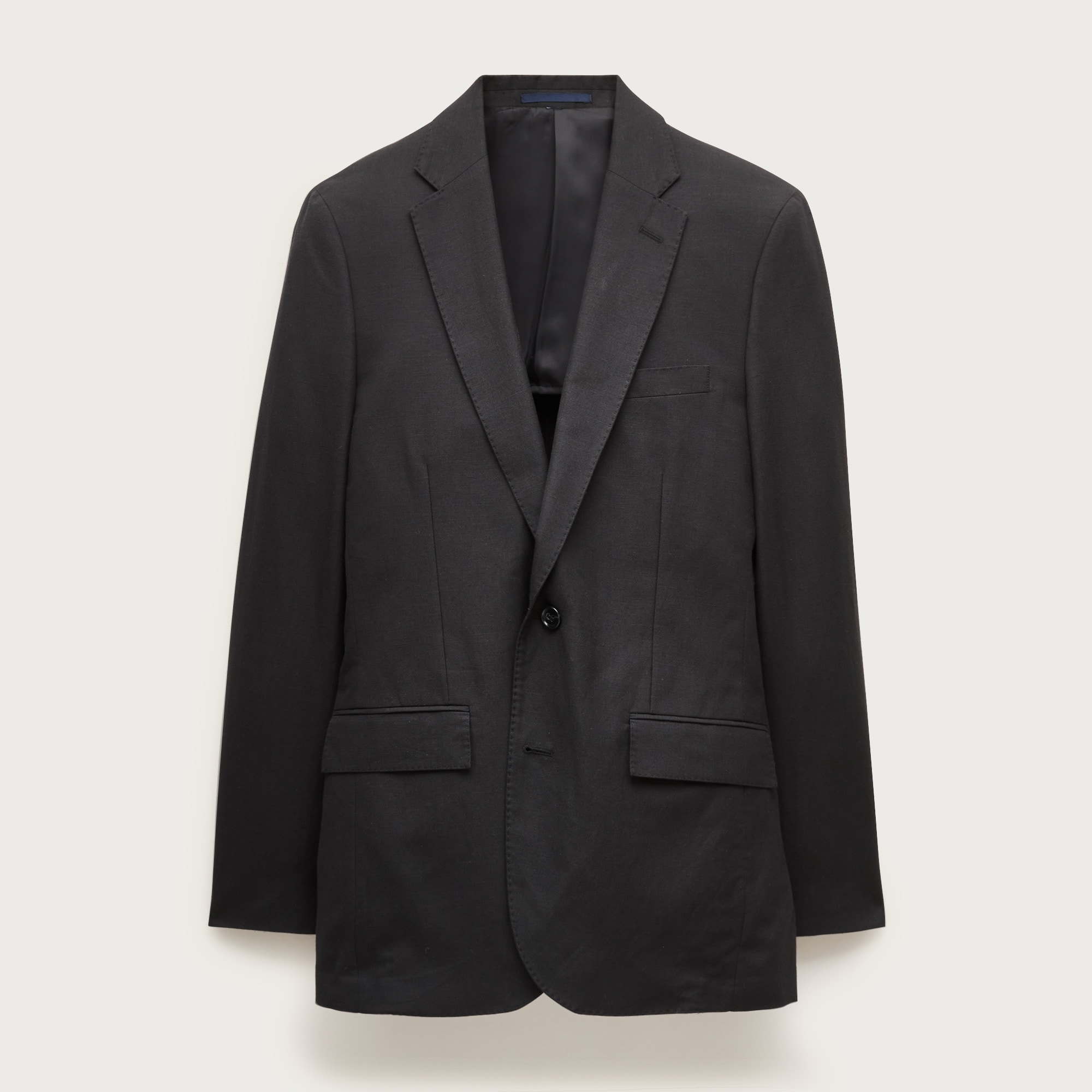 Ludlow Slim-fit suit jacket in Baird McNutt Irish cotton-linen blend