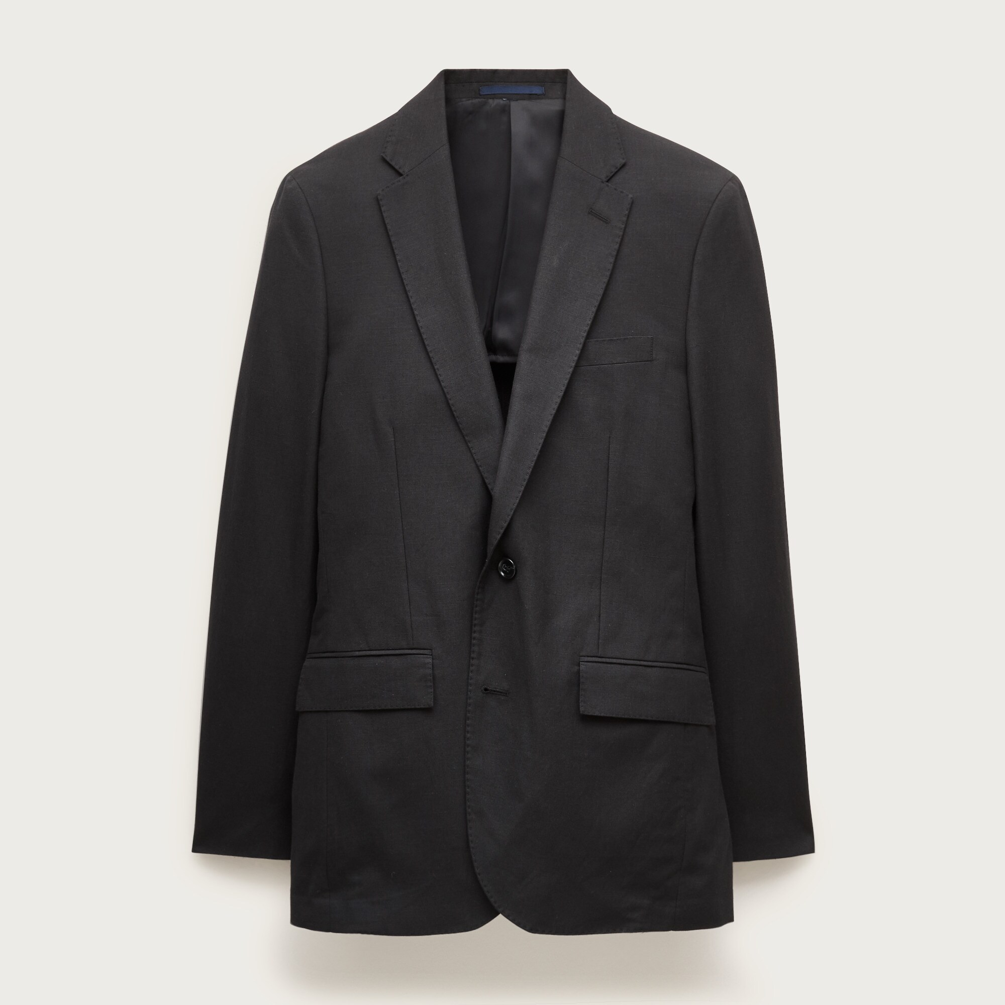 Ludlow Slim-fit suit jacket in Baird McNutt Irish cotton-linen blend