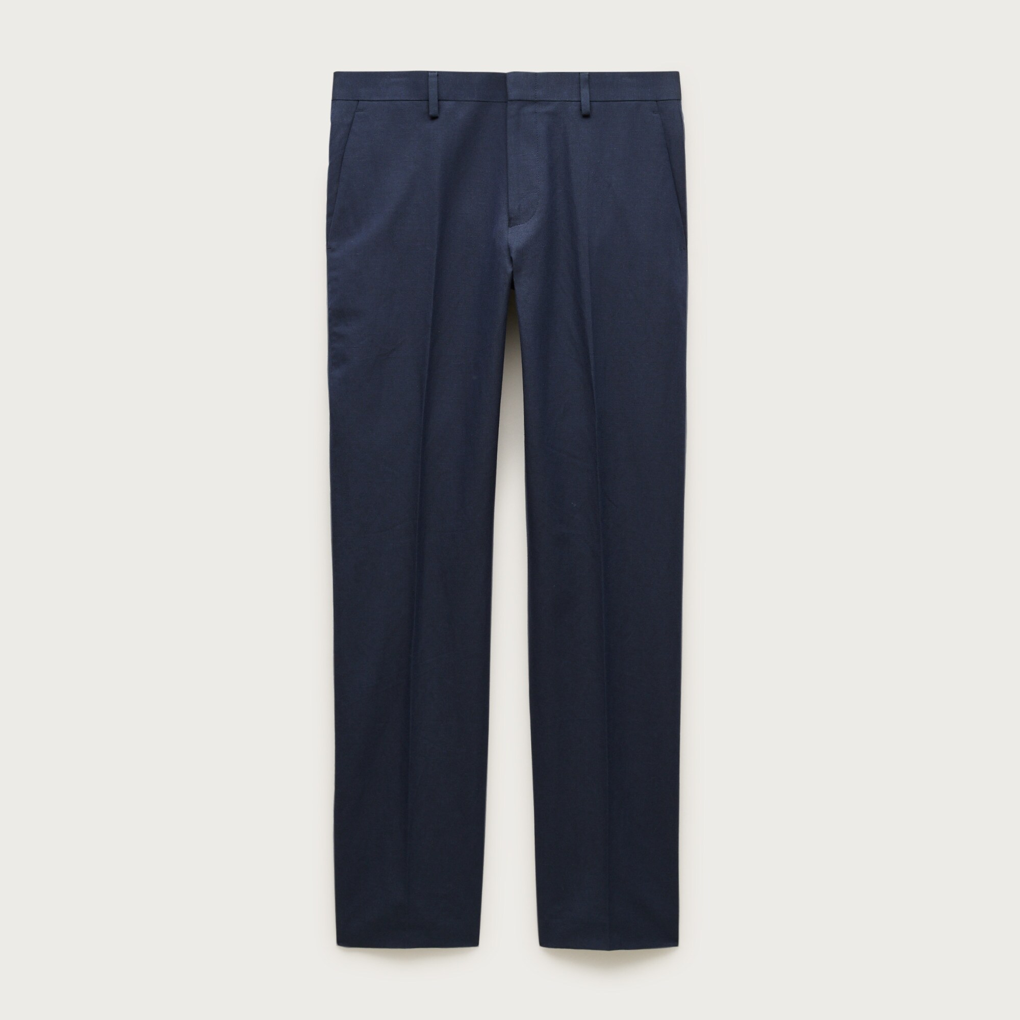 Ludlow Slim-fit suit pant in Baird McNutt Irish cotton-linen blend