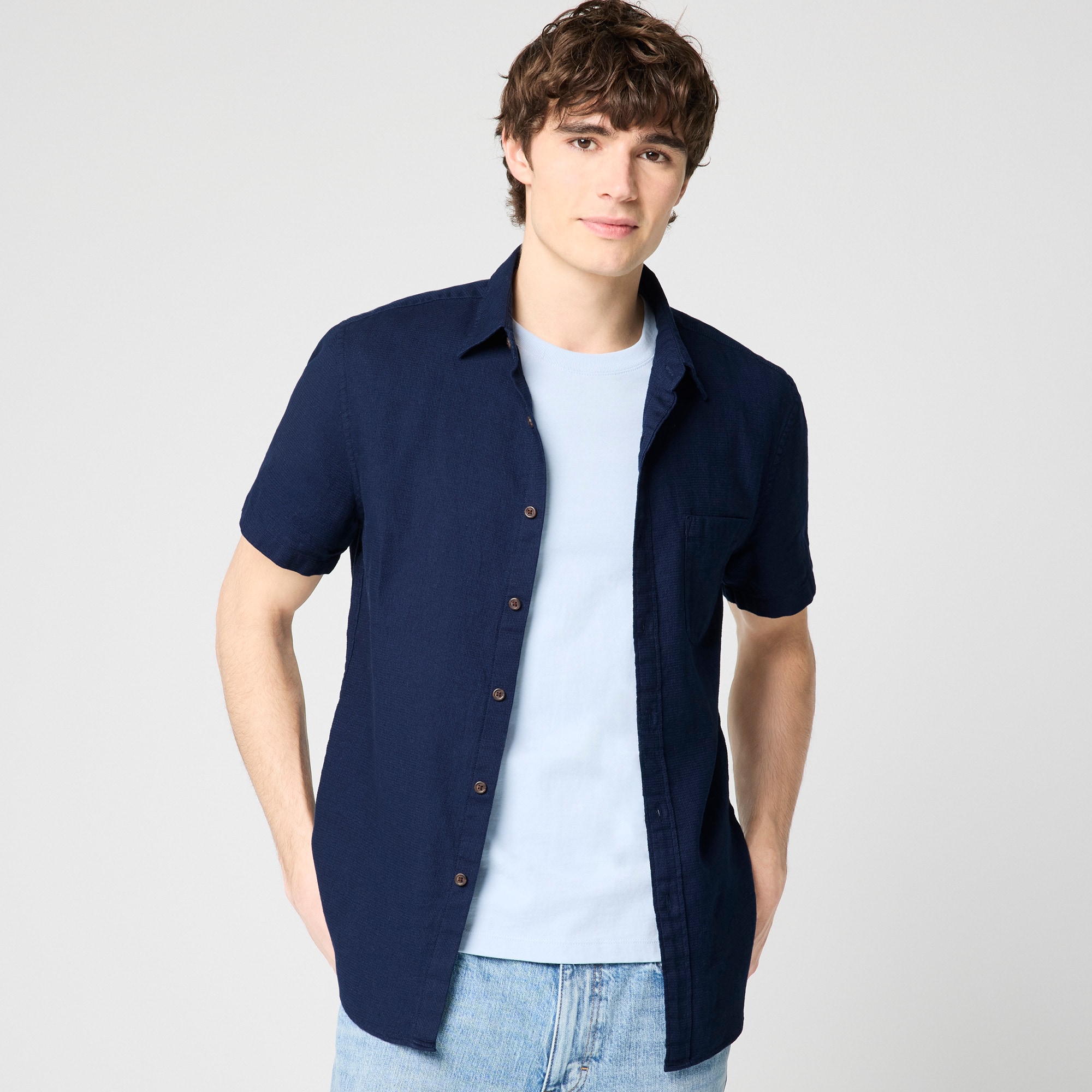 Short-sleeve harbor shirt