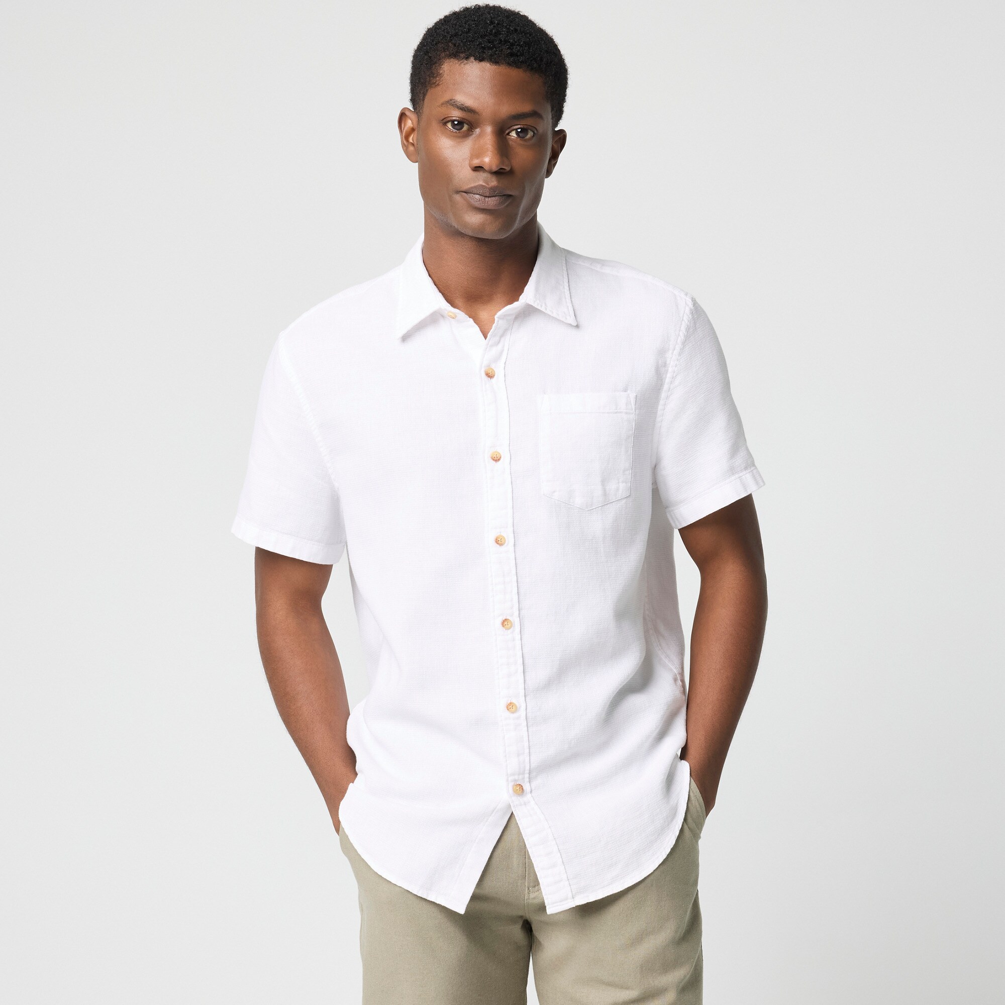 mens Short-sleeve harbor shirt