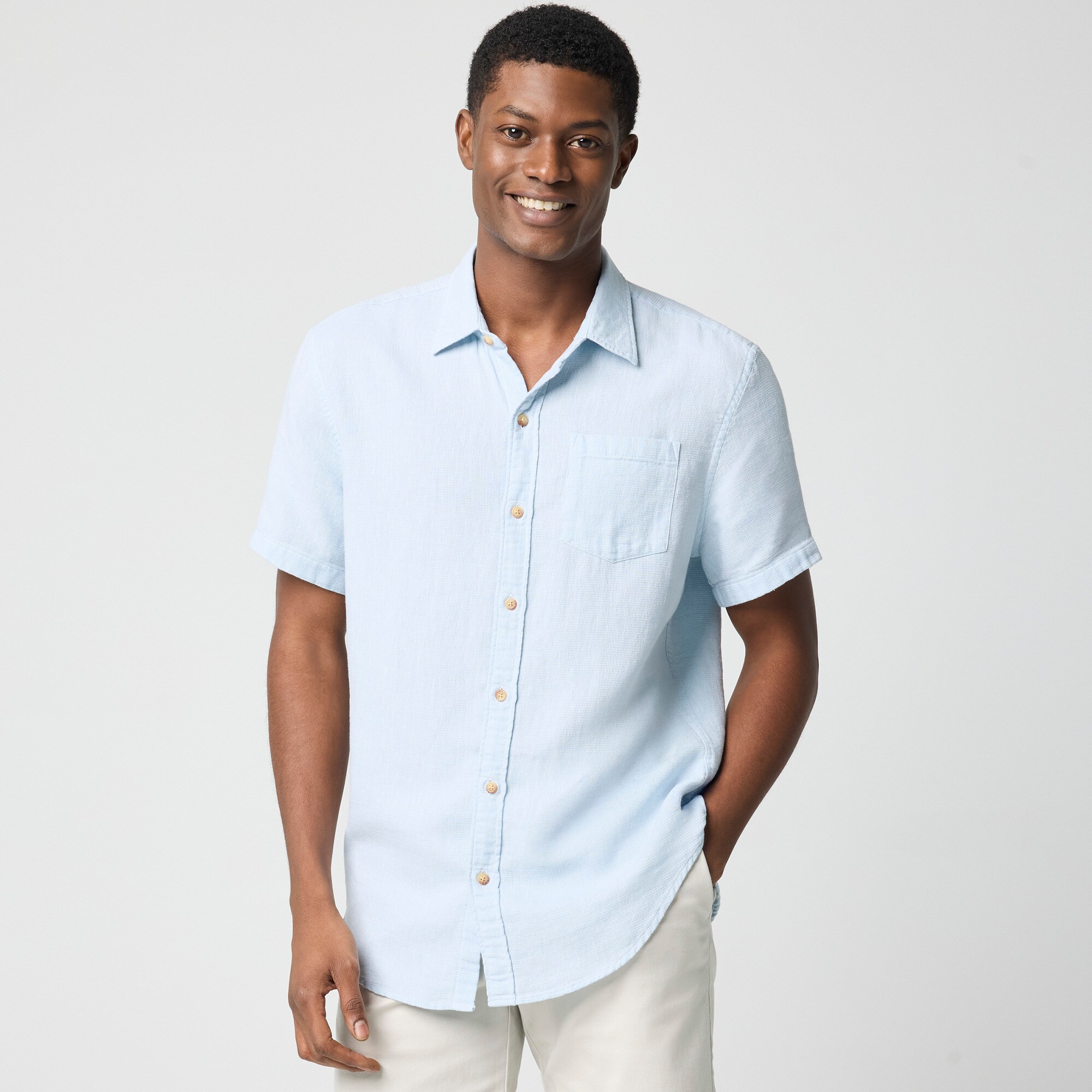 mens Short-sleeve harbor shirt