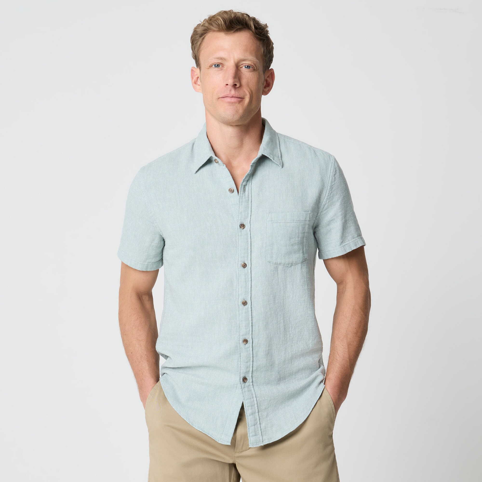 Short-sleeve harbor shirt