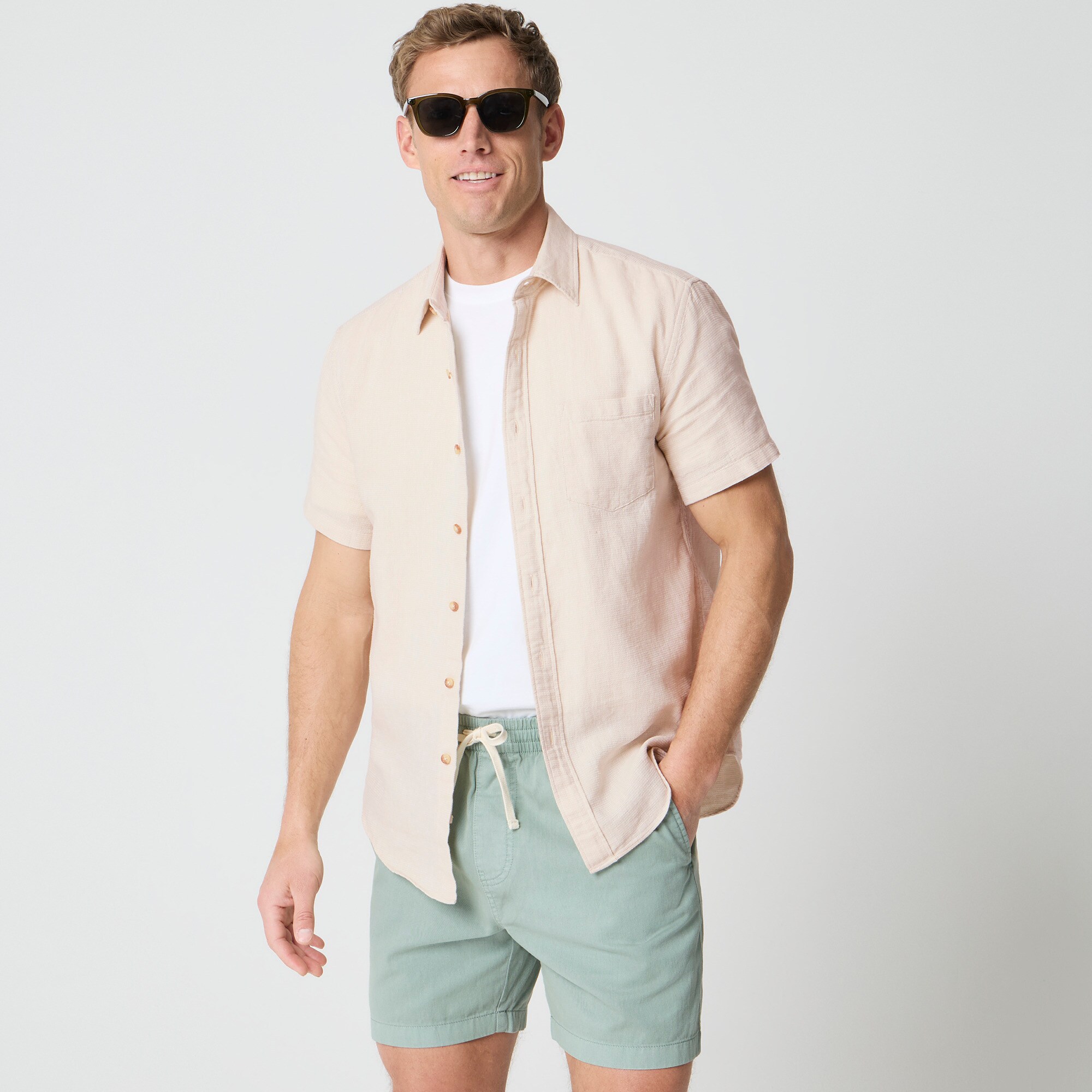 Short-sleeve harbor shirt
