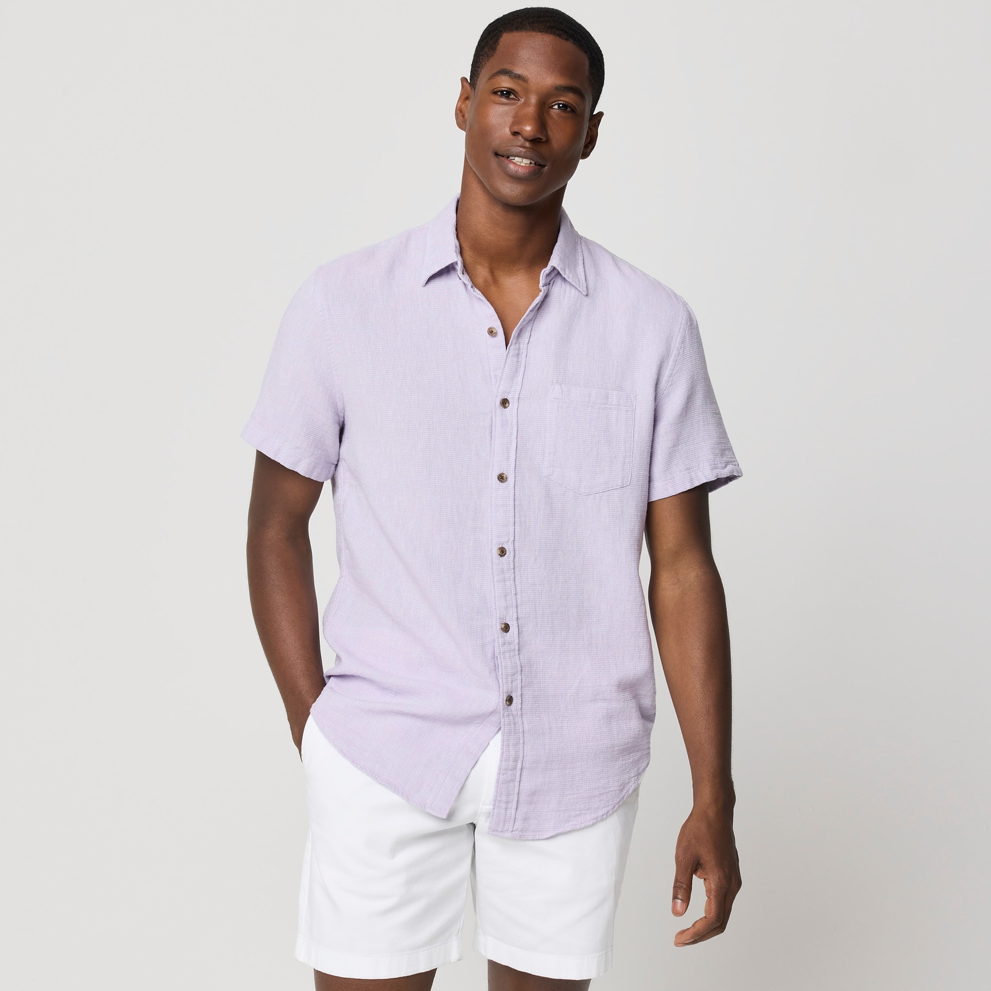 Short-sleeve harbor shirt