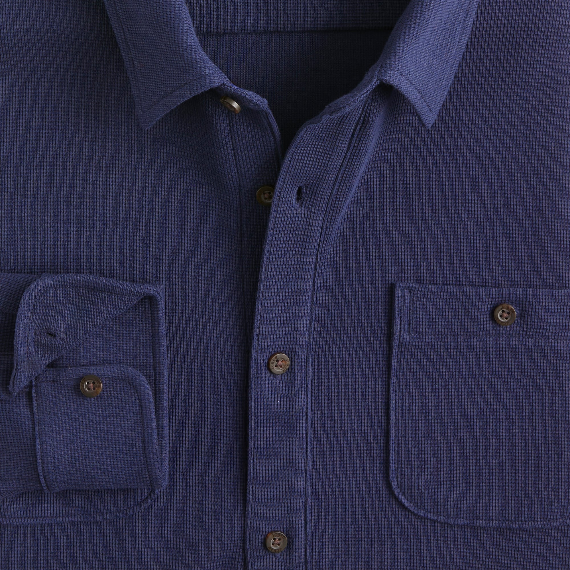 Waffle-knit shirt - image 4