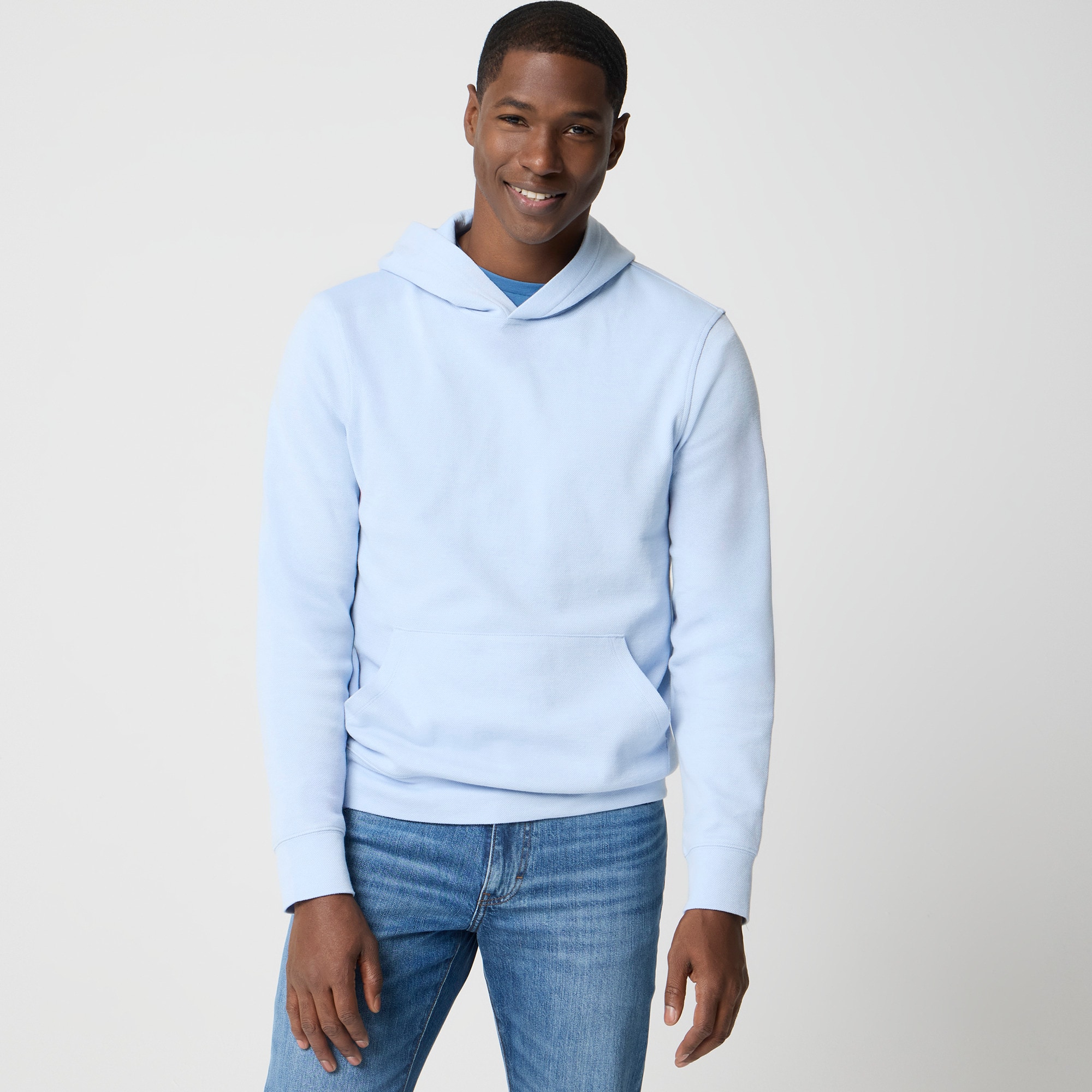 Performance bird's-eye hoodie