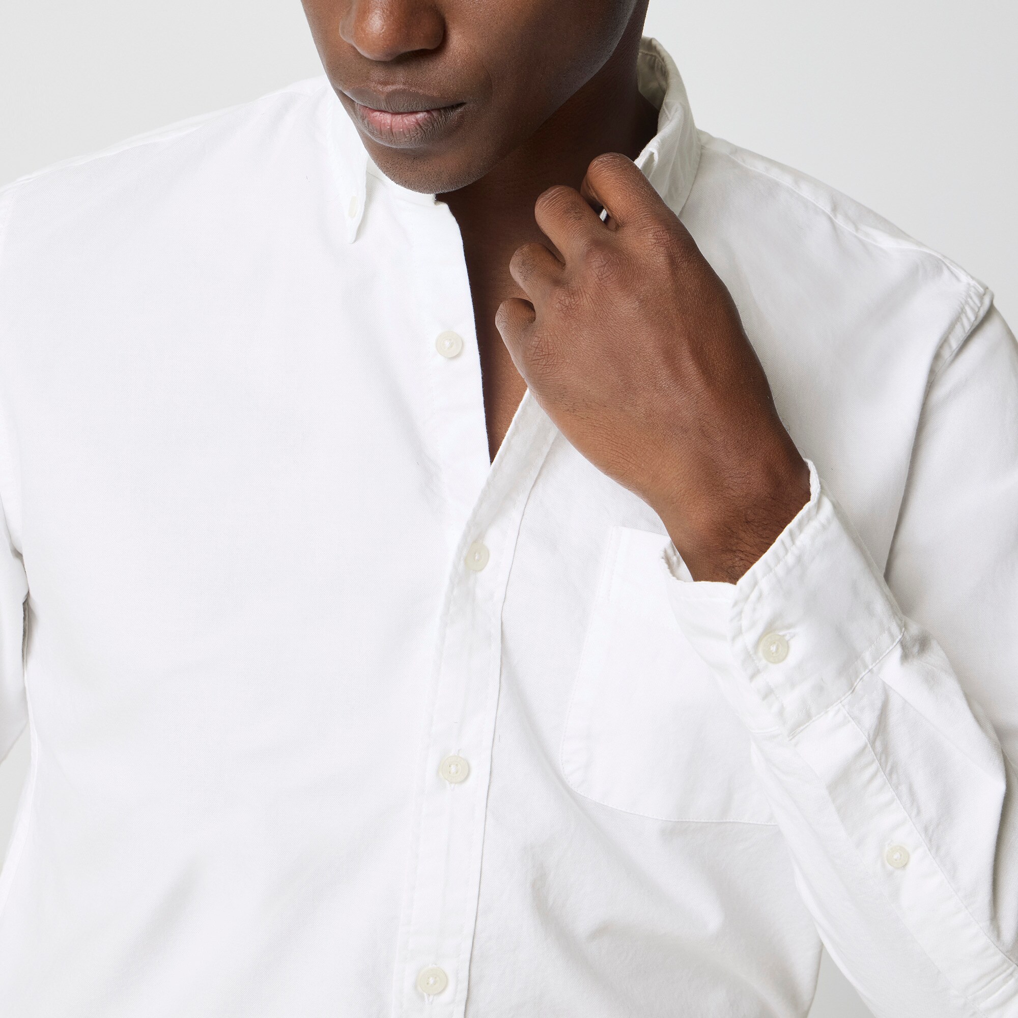 Classic-fit 100% Cotton Everyday Oxford Shirt For Men | Factory