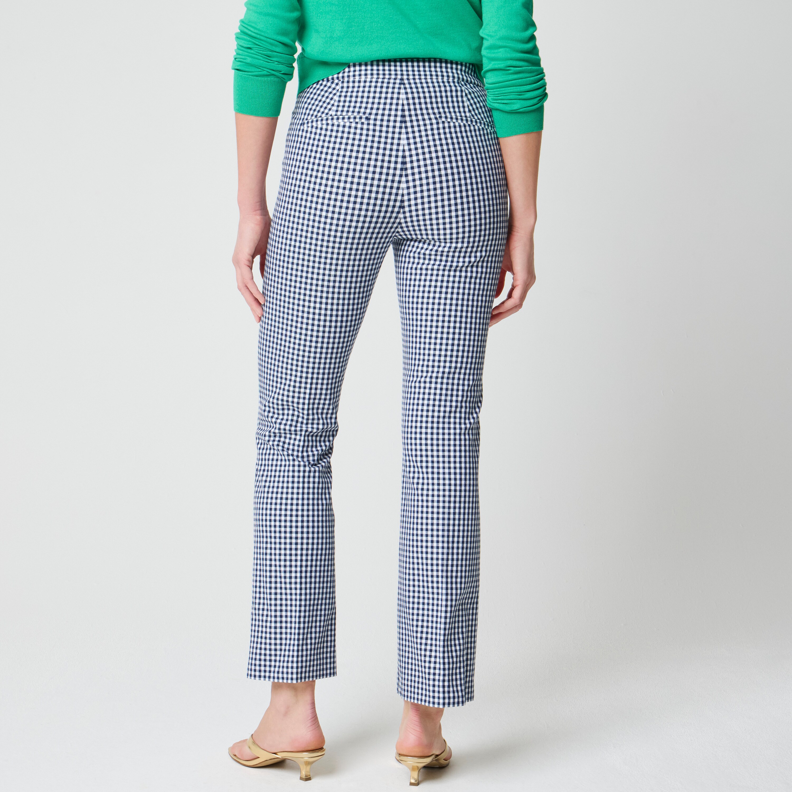 Gingham Nicki Flare Pant For Women | Factory