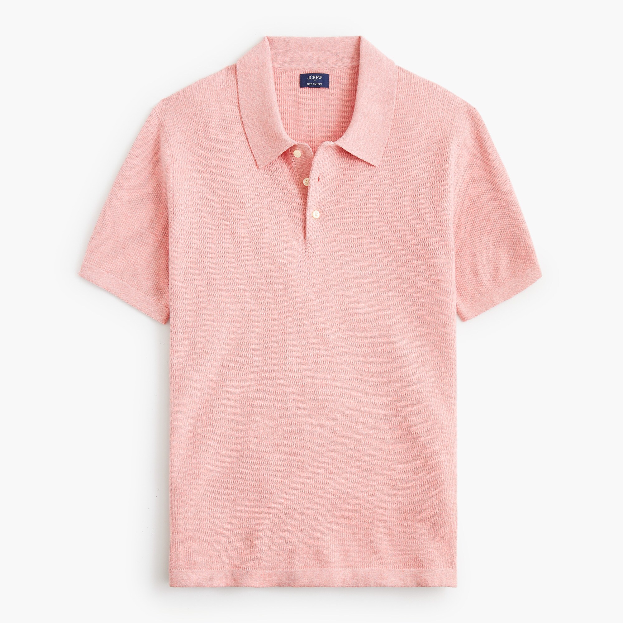 Textured Cotton Sweater-polo For Men | Factory