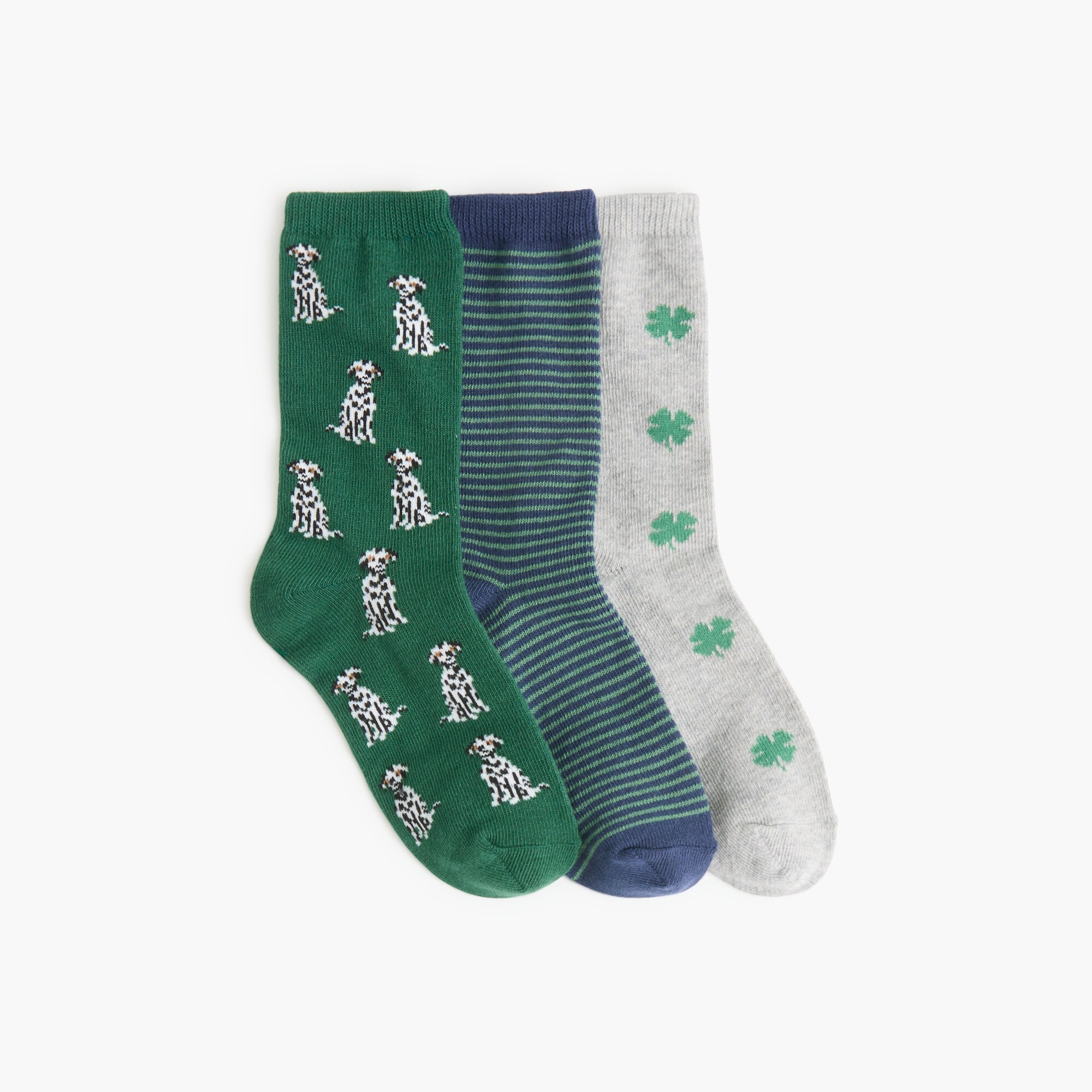Boys' St. Patrick's Day socks three-pack