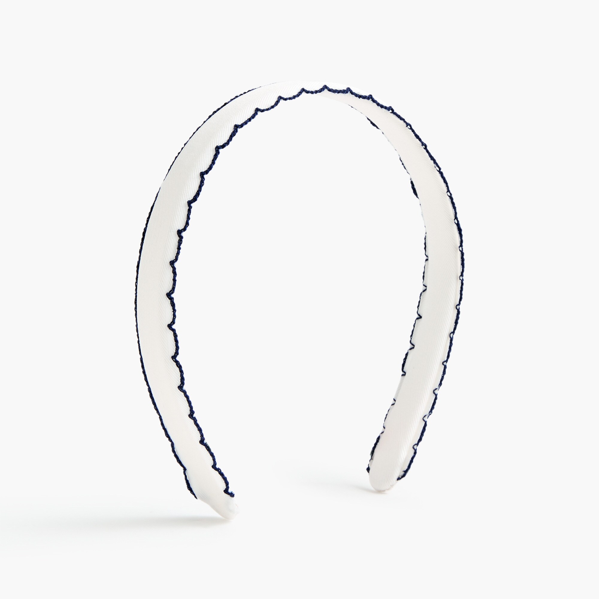 Scalloped headband