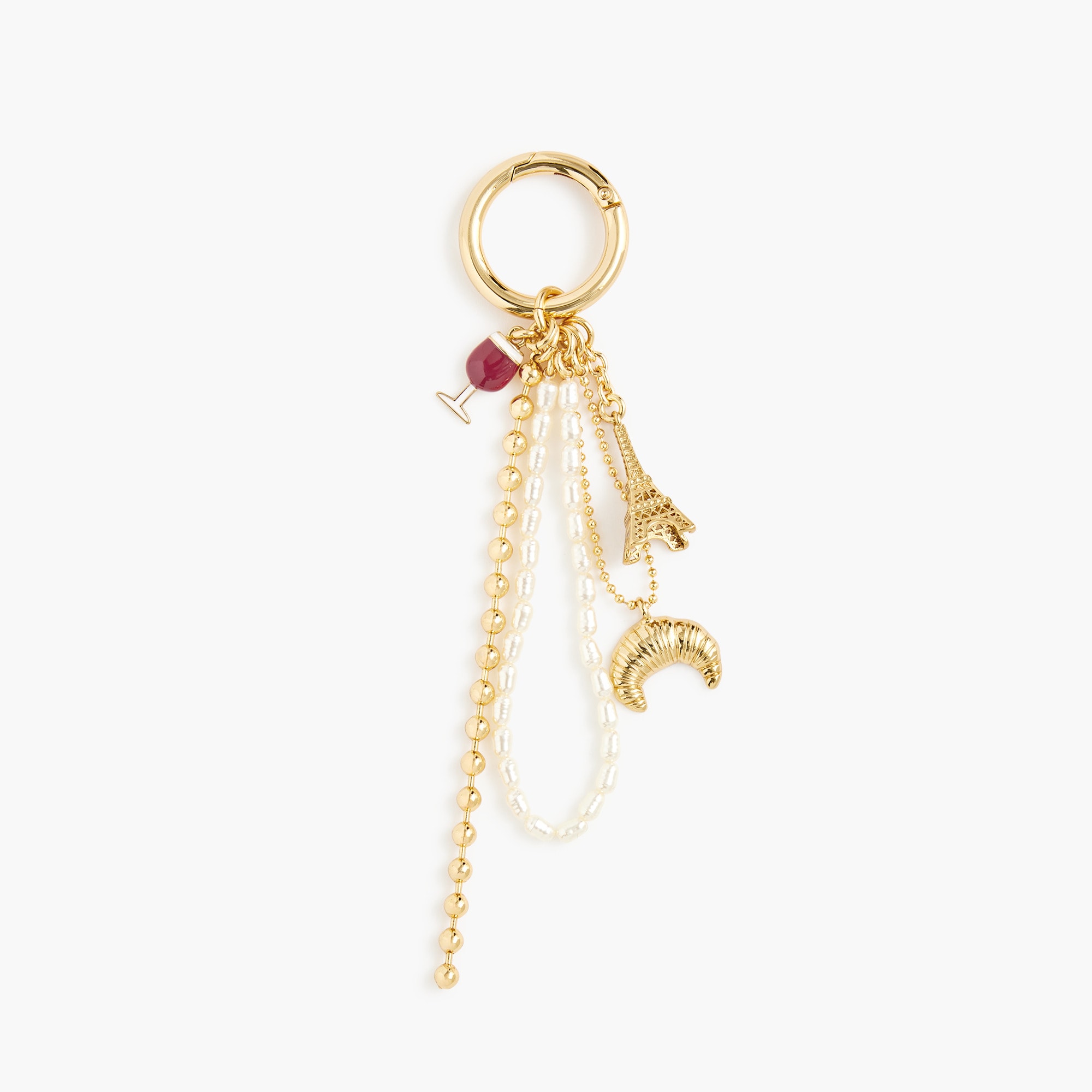 womens French bag charm