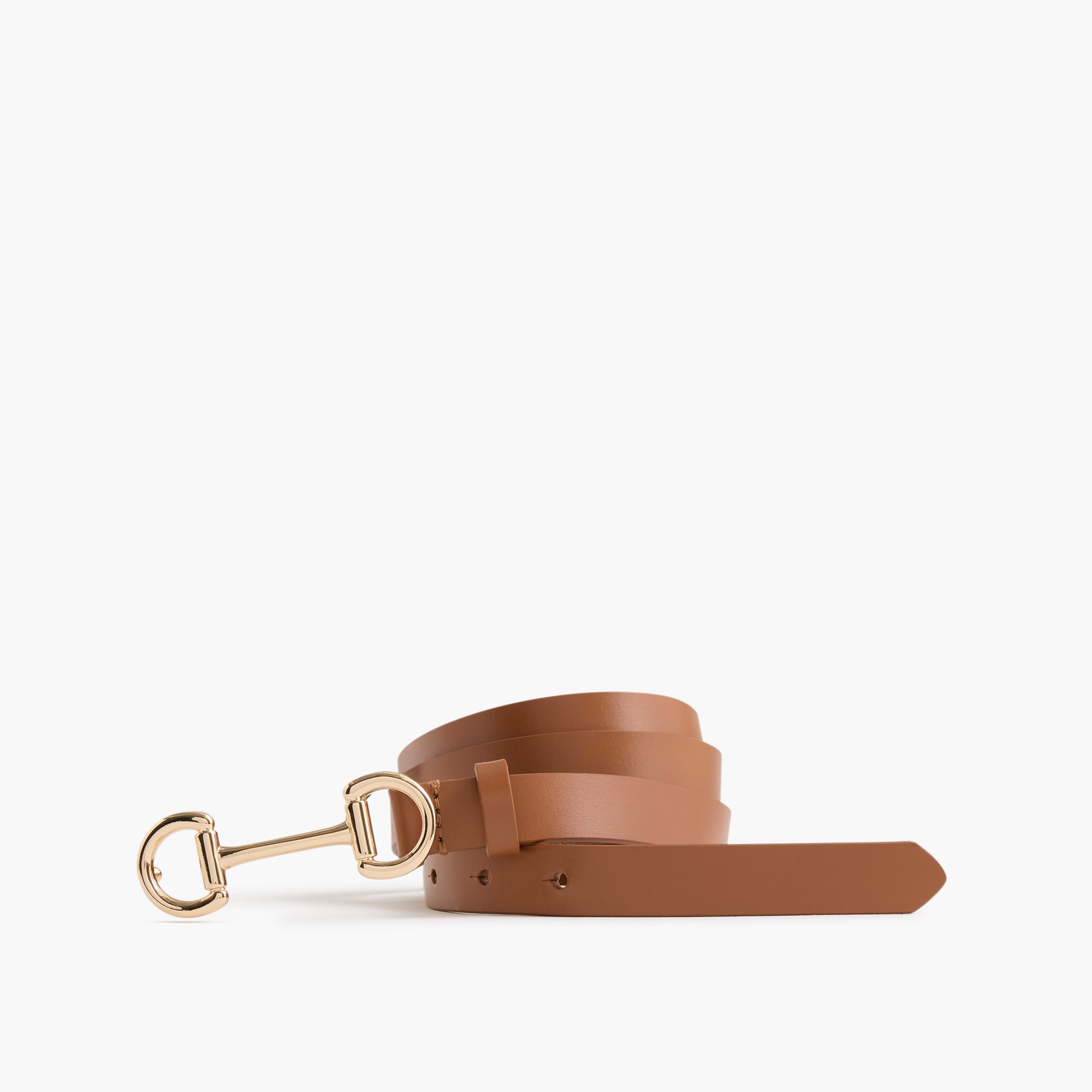 Bit-buckle Leather Belt For Women | Factory