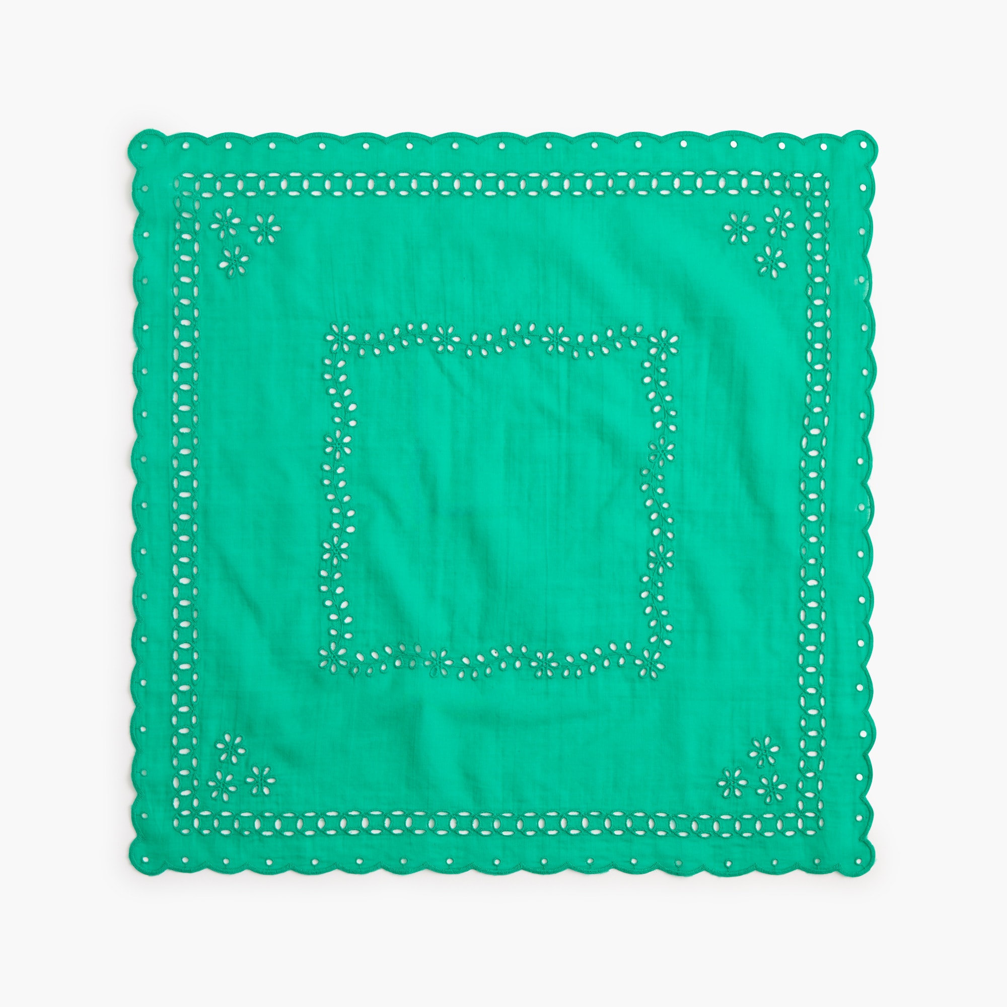Eyelet scarf