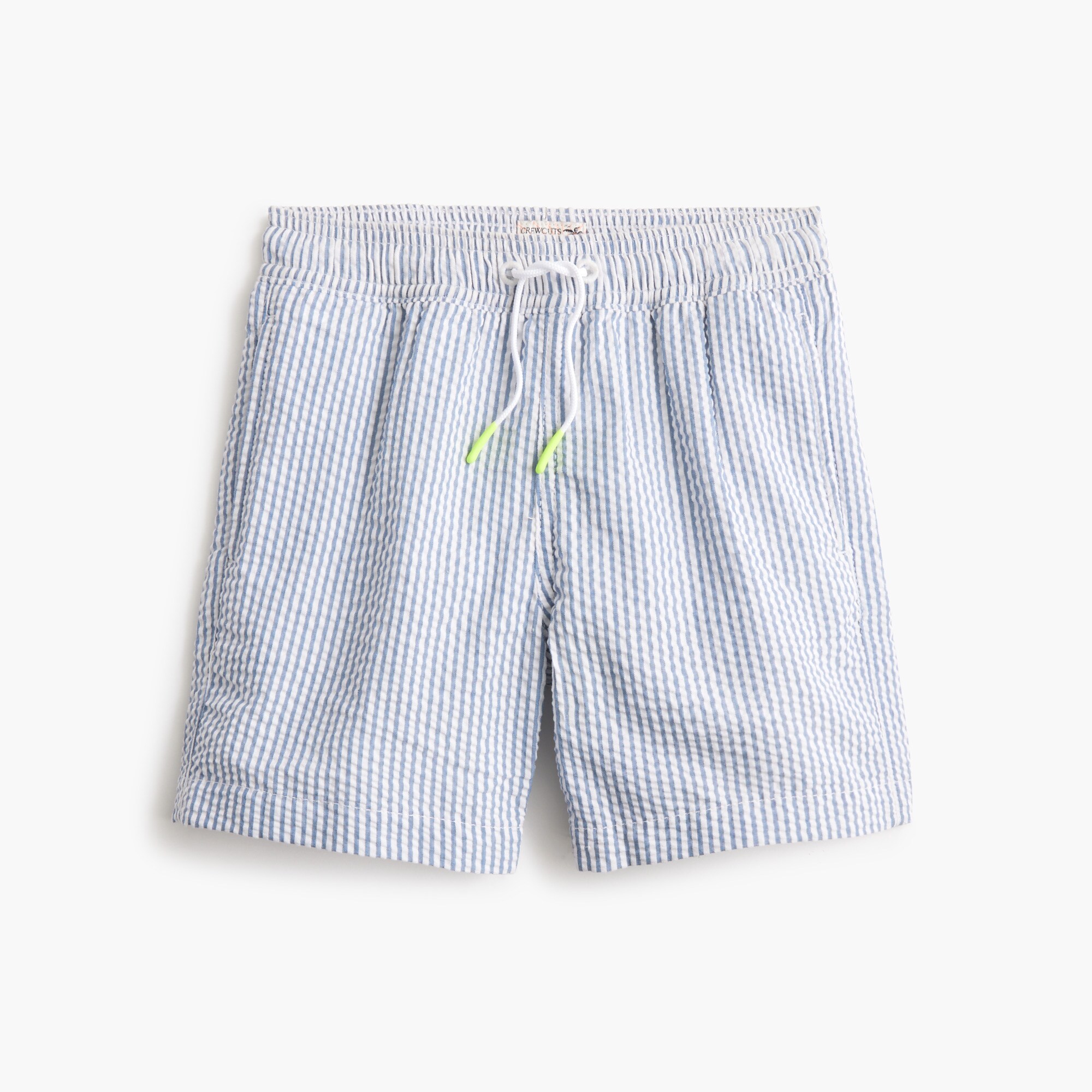 boys Boys' seersucker compression swim trunk