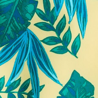 Boys' mesh-lined swim trunk YELLOW MULTI