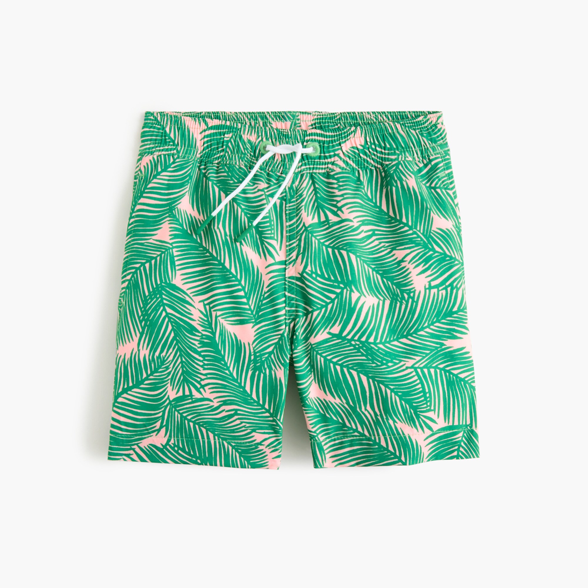  Boys' compression palm swim trunk