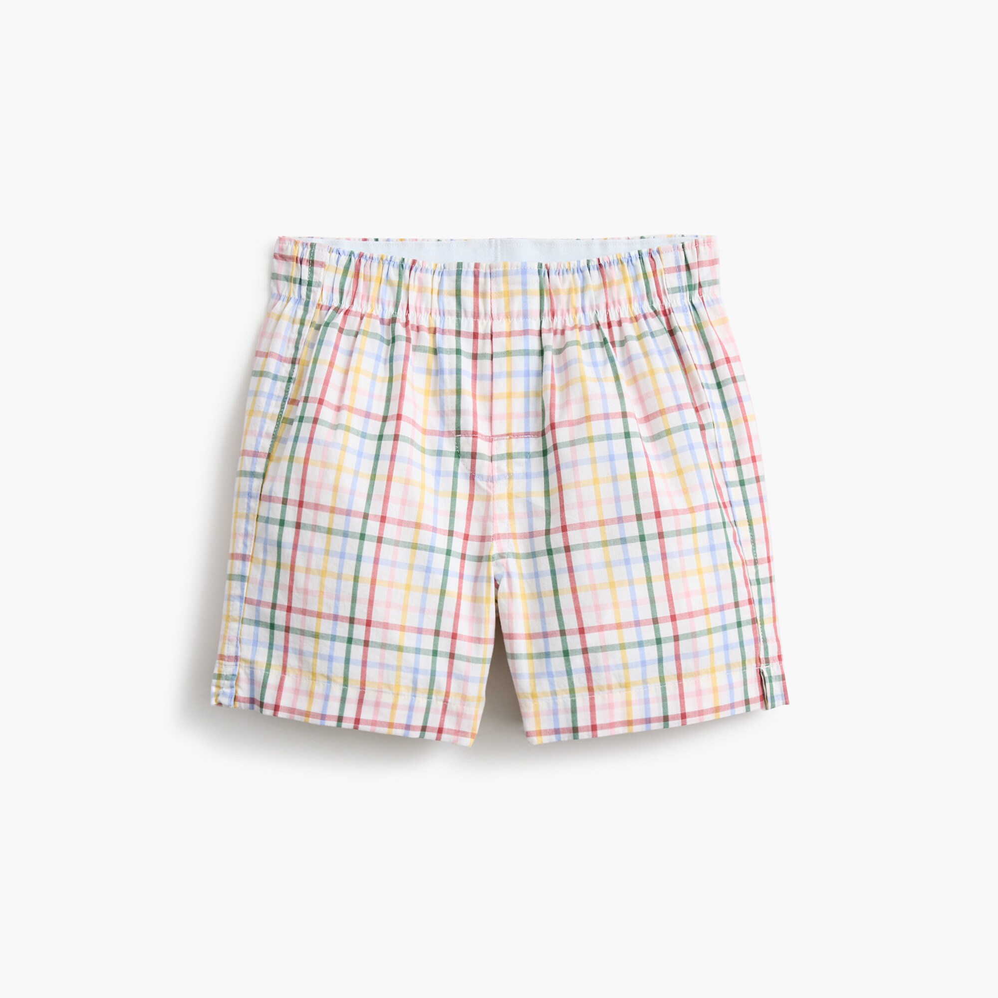 Boys' plaid boxers