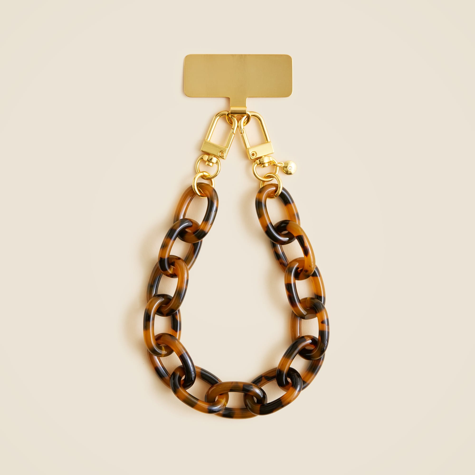 Tortoiseshell phone chain