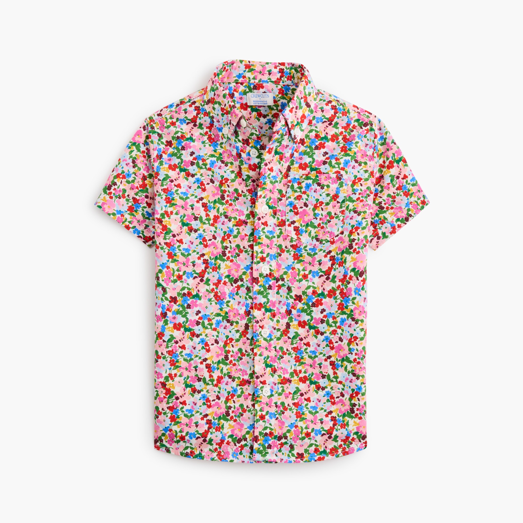 boys' printed short-sleeve shirt for boys