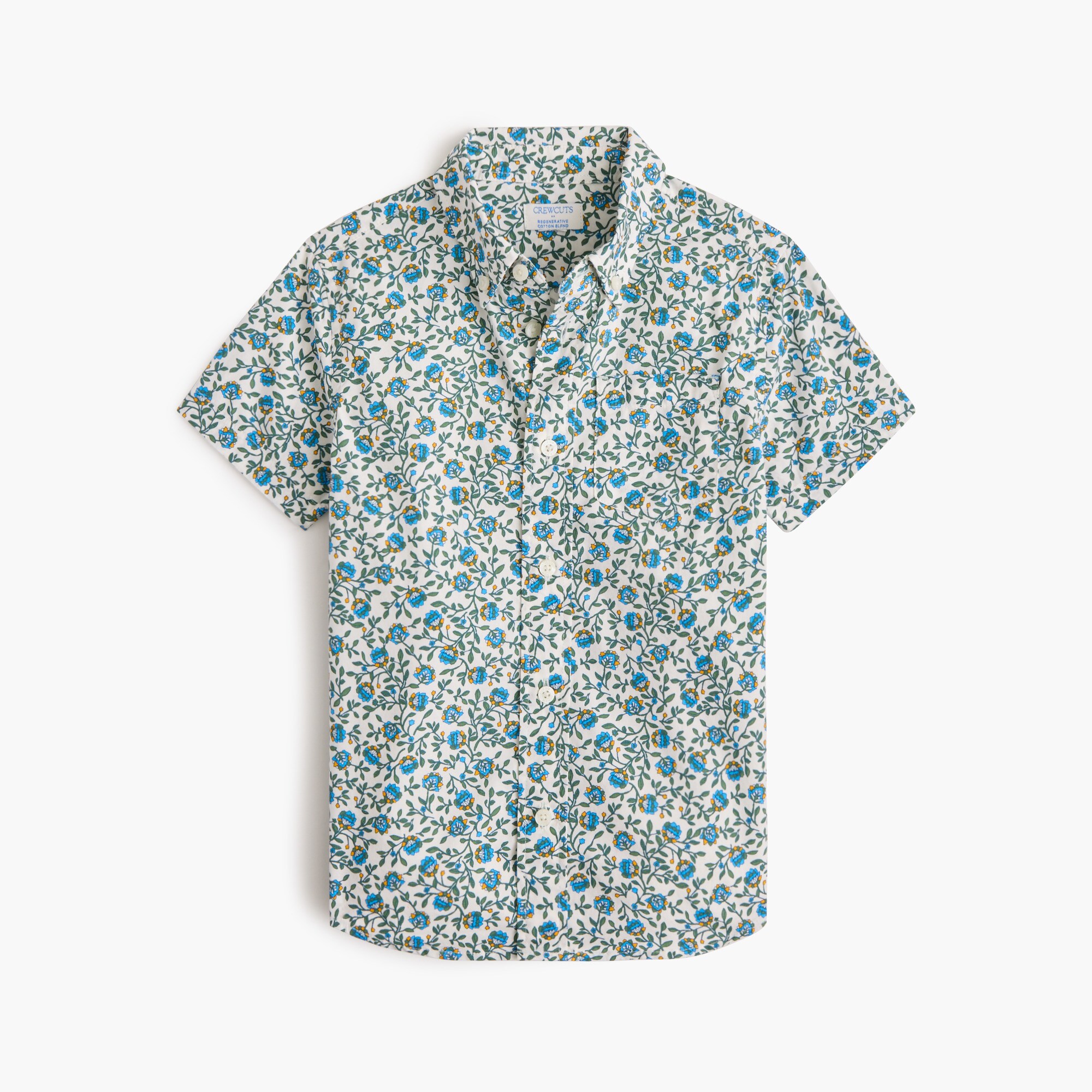 Boys' printed short-sleeve shirt