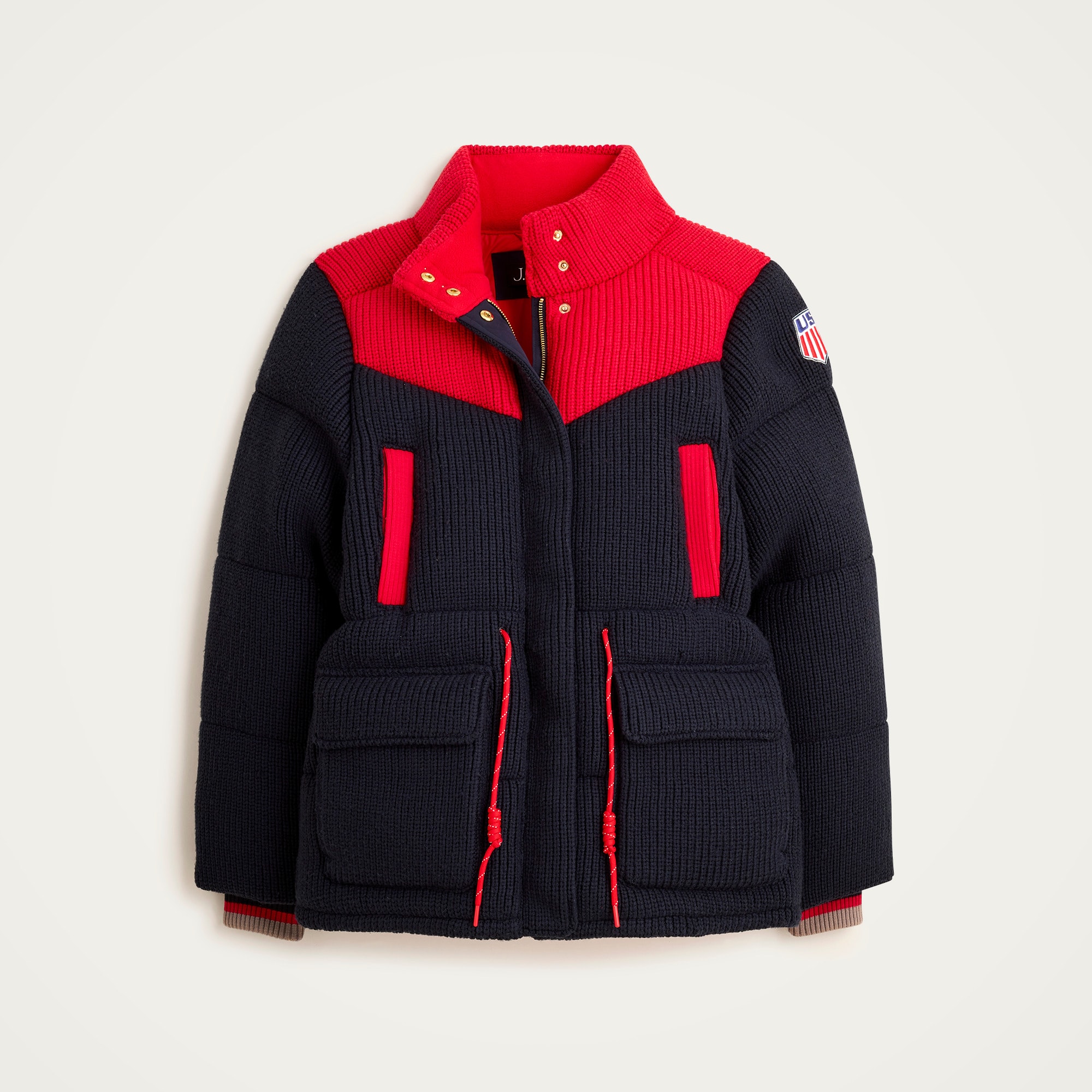  U.S. Ski &amp; Snowboard by J.Crew sweater puffer jacket