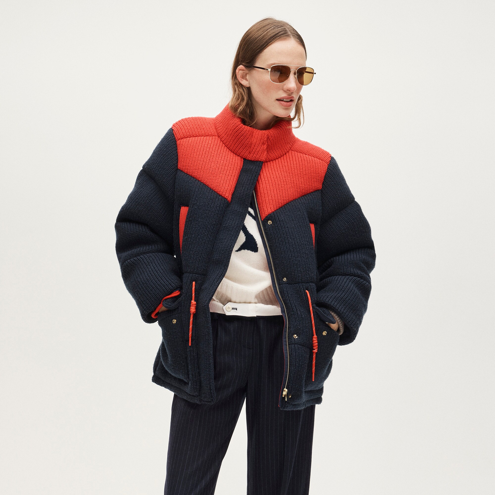 U.S. Ski & Snowboard by J.Crew sweater puffer jacket