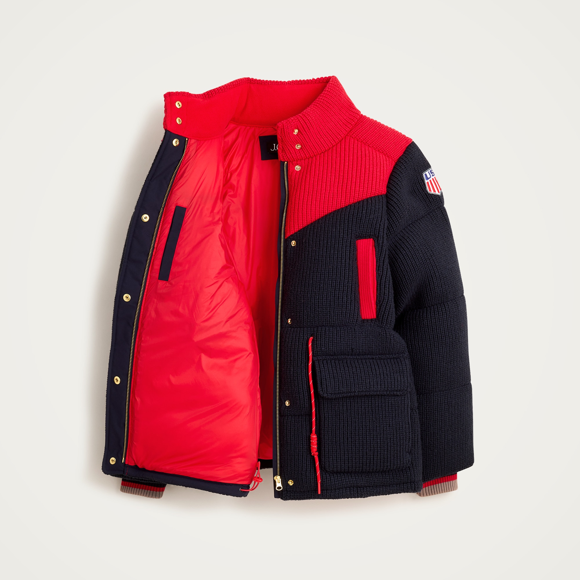 U.S. Ski & Snowboard by J.Crew sweater puffer jacket