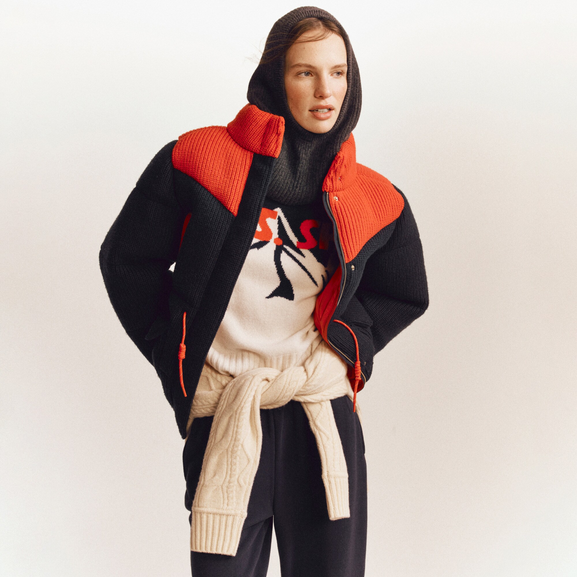 U.S. Ski & Snowboard by J.Crew sweater puffer jacket