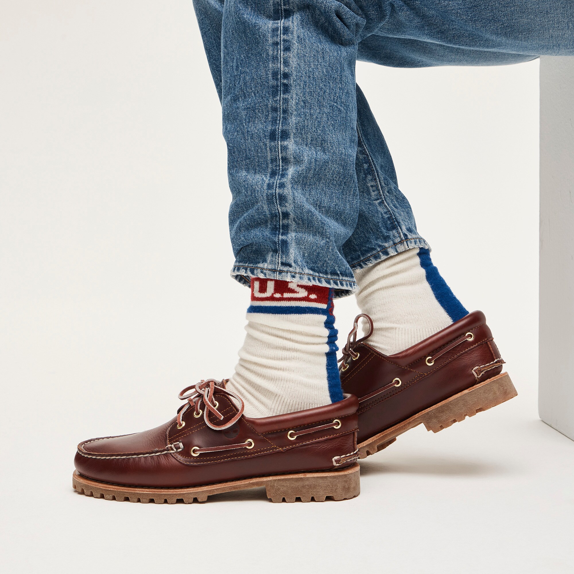  U.S. Ski &amp; Snowboard by J.Crew wool socks three-pack