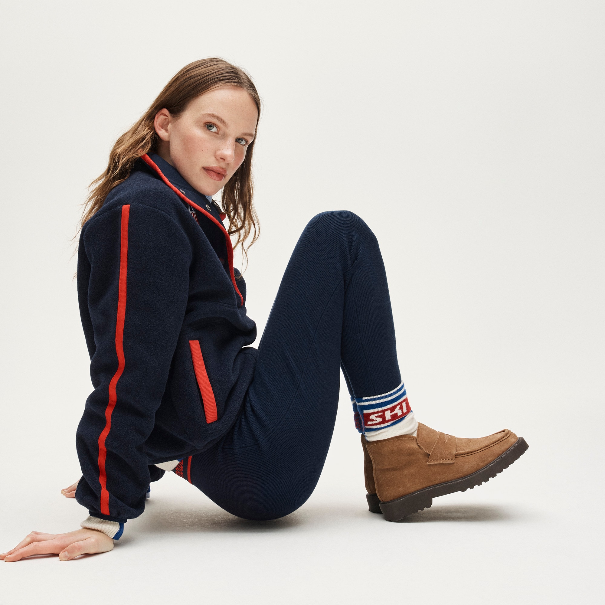 womens U.S. Ski &amp; Snowboard by J.Crew cotton socks three-pack