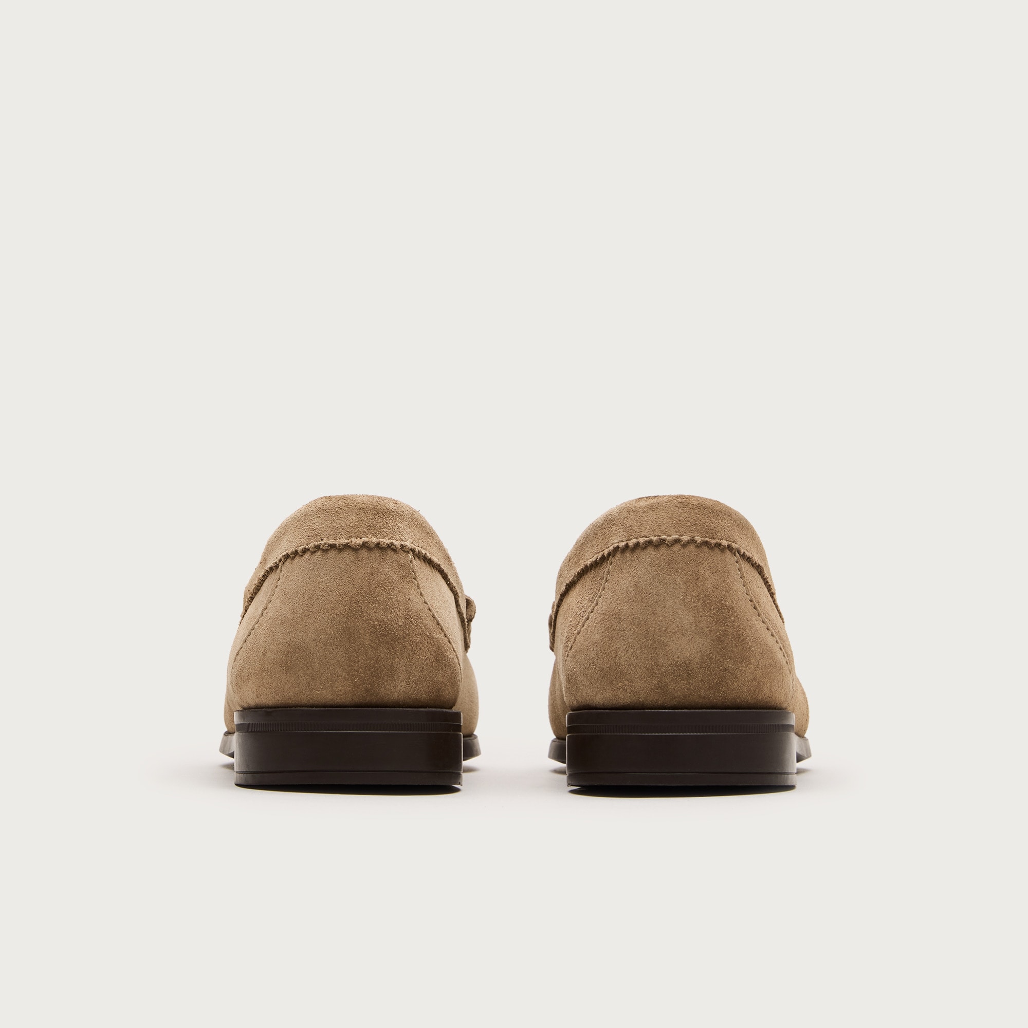 Camden suede loafers with rubber soles