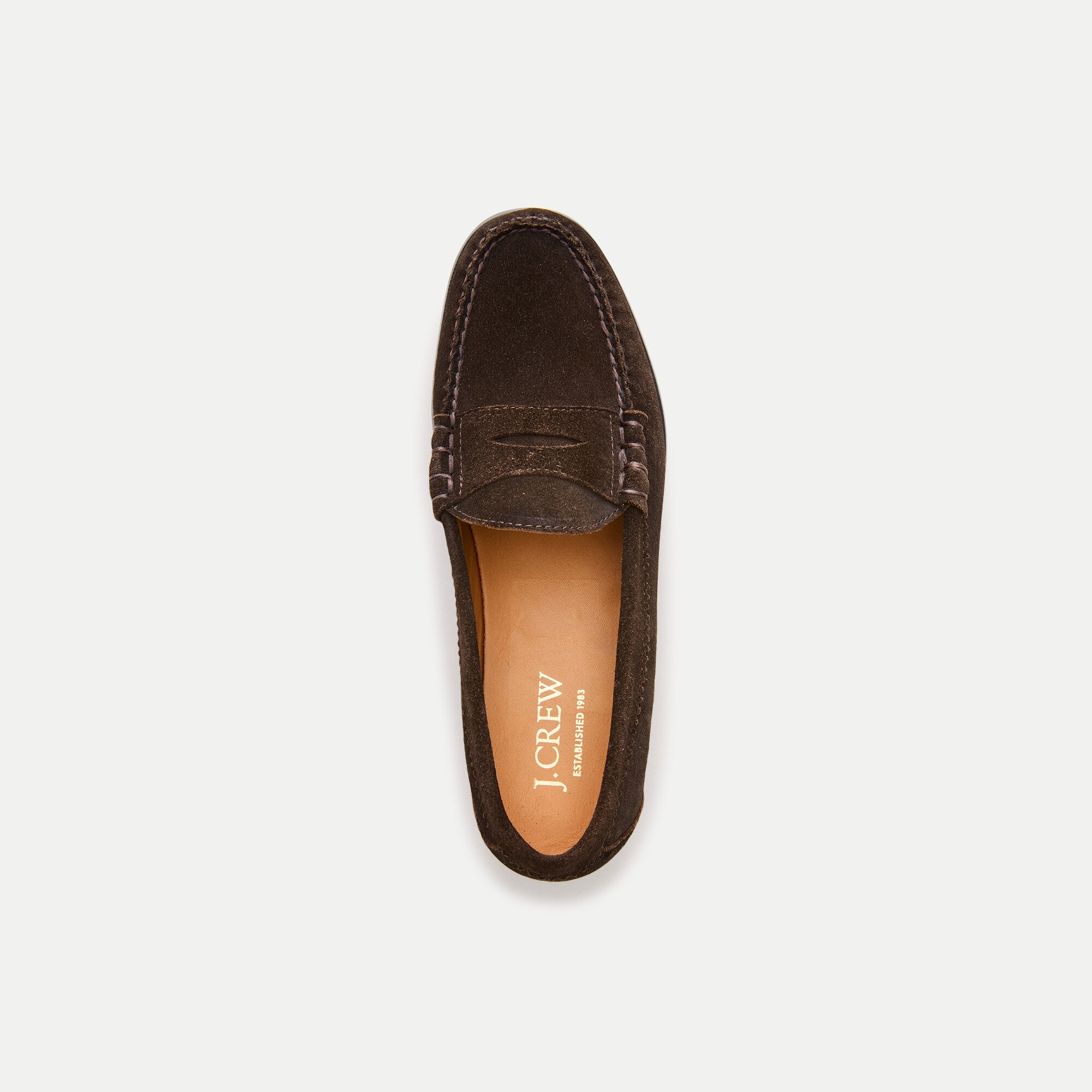 Camden suede loafers with rubber soles