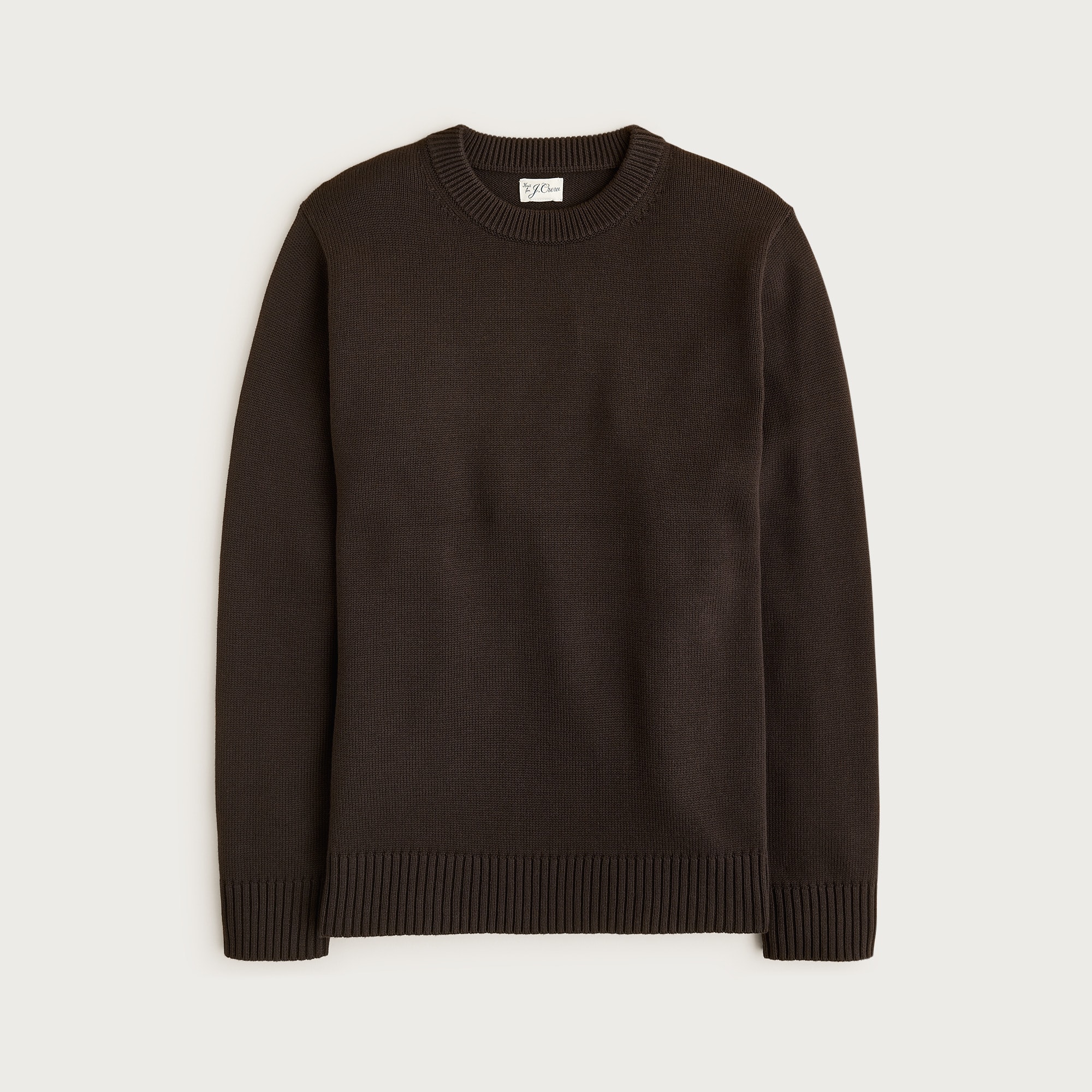 Heritage cotton crewneck sweater