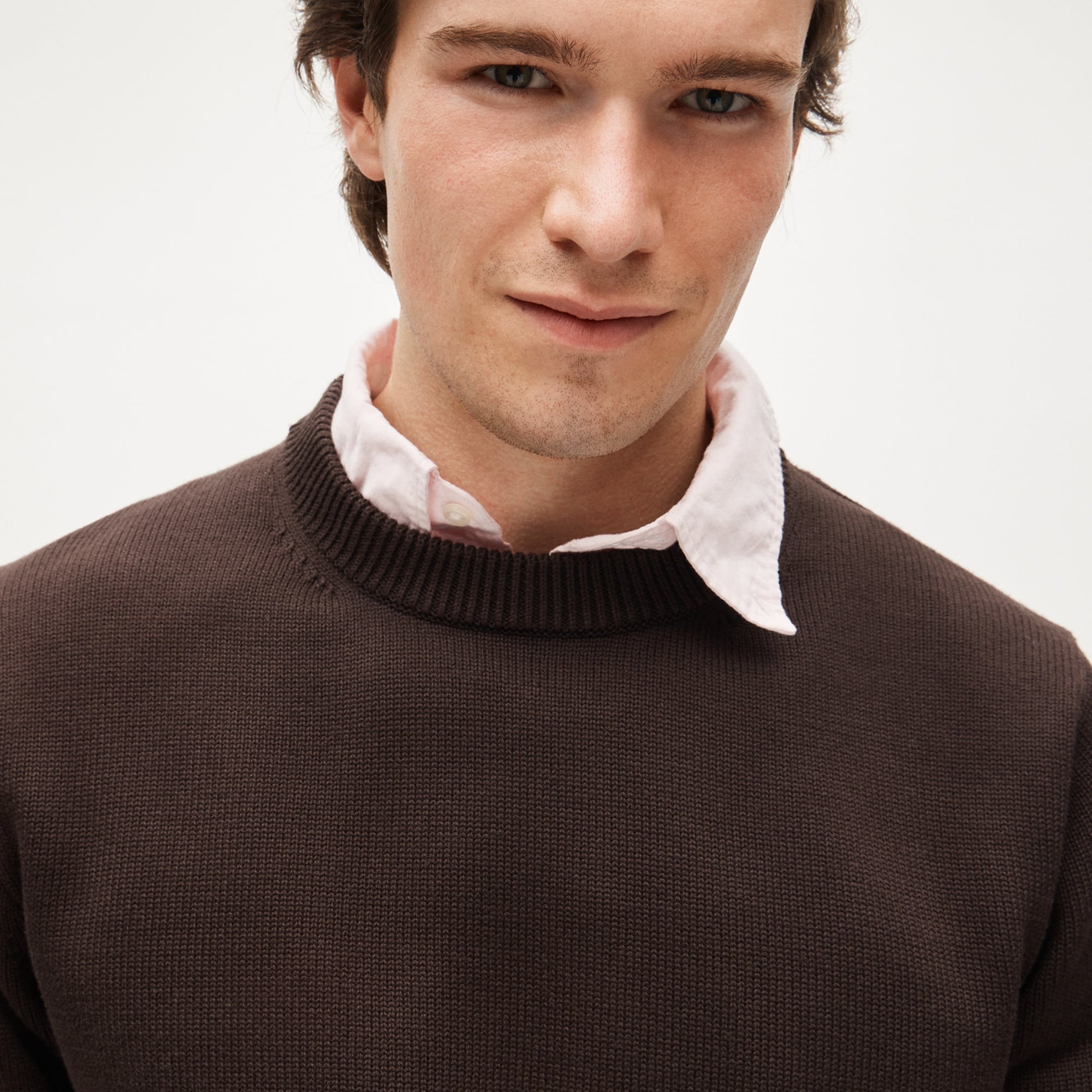 Heritage cotton crewneck sweater