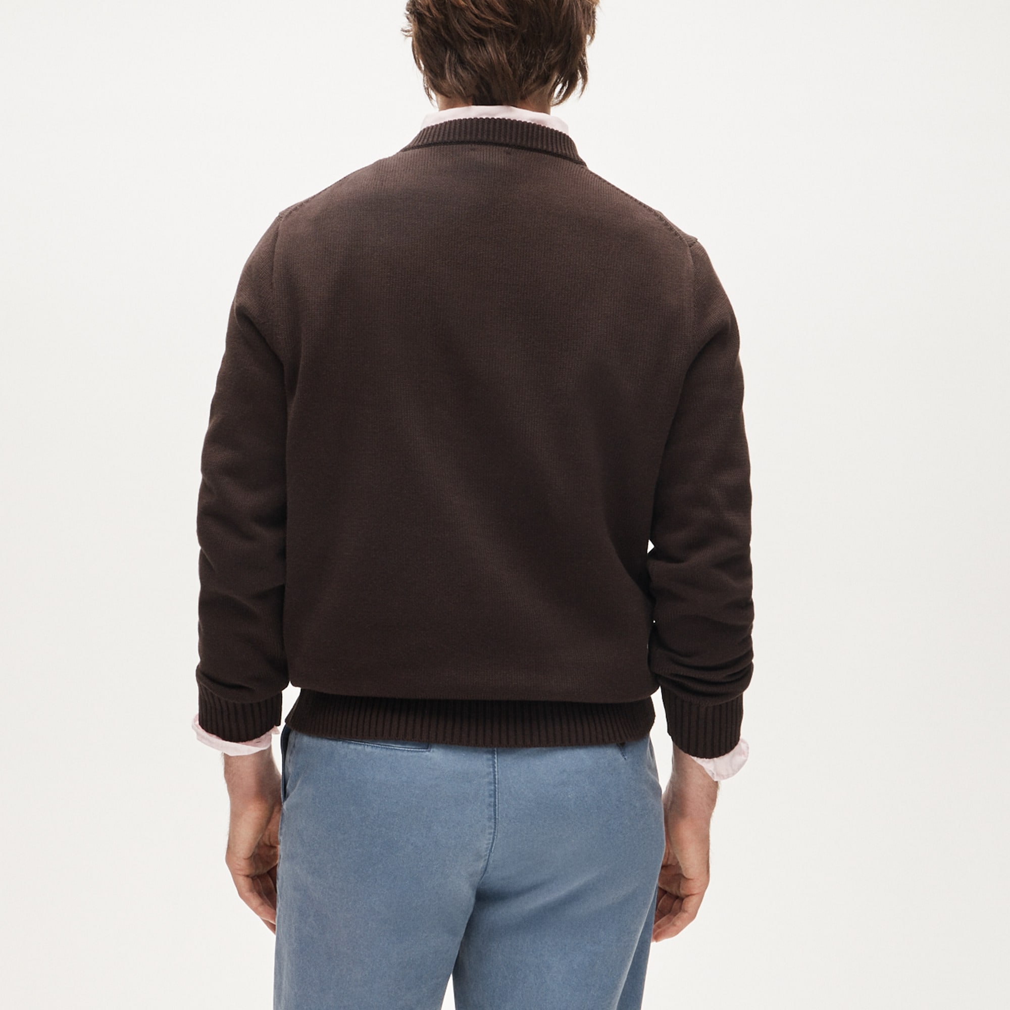 Heritage cotton crewneck sweater