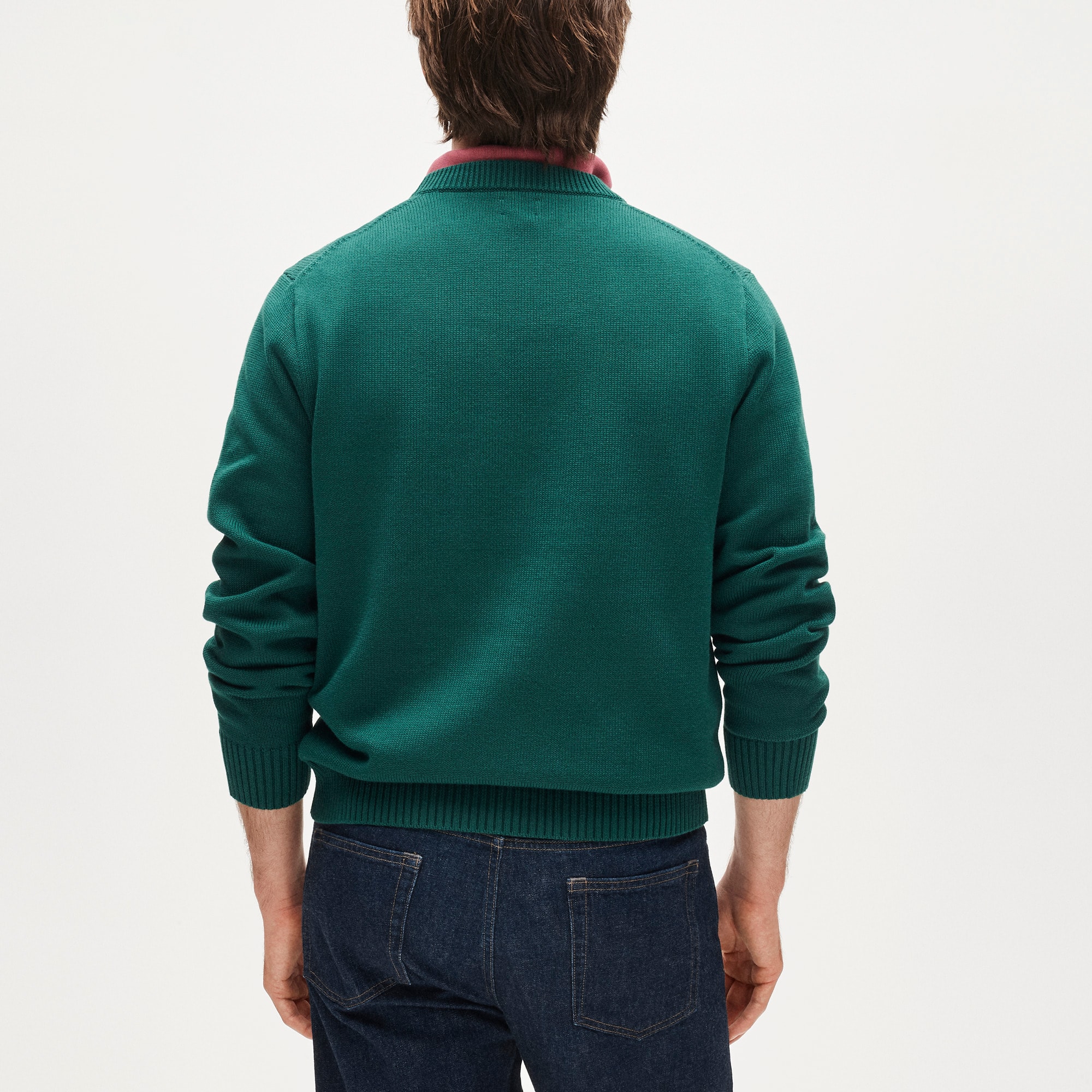 Heritage cotton crewneck sweater