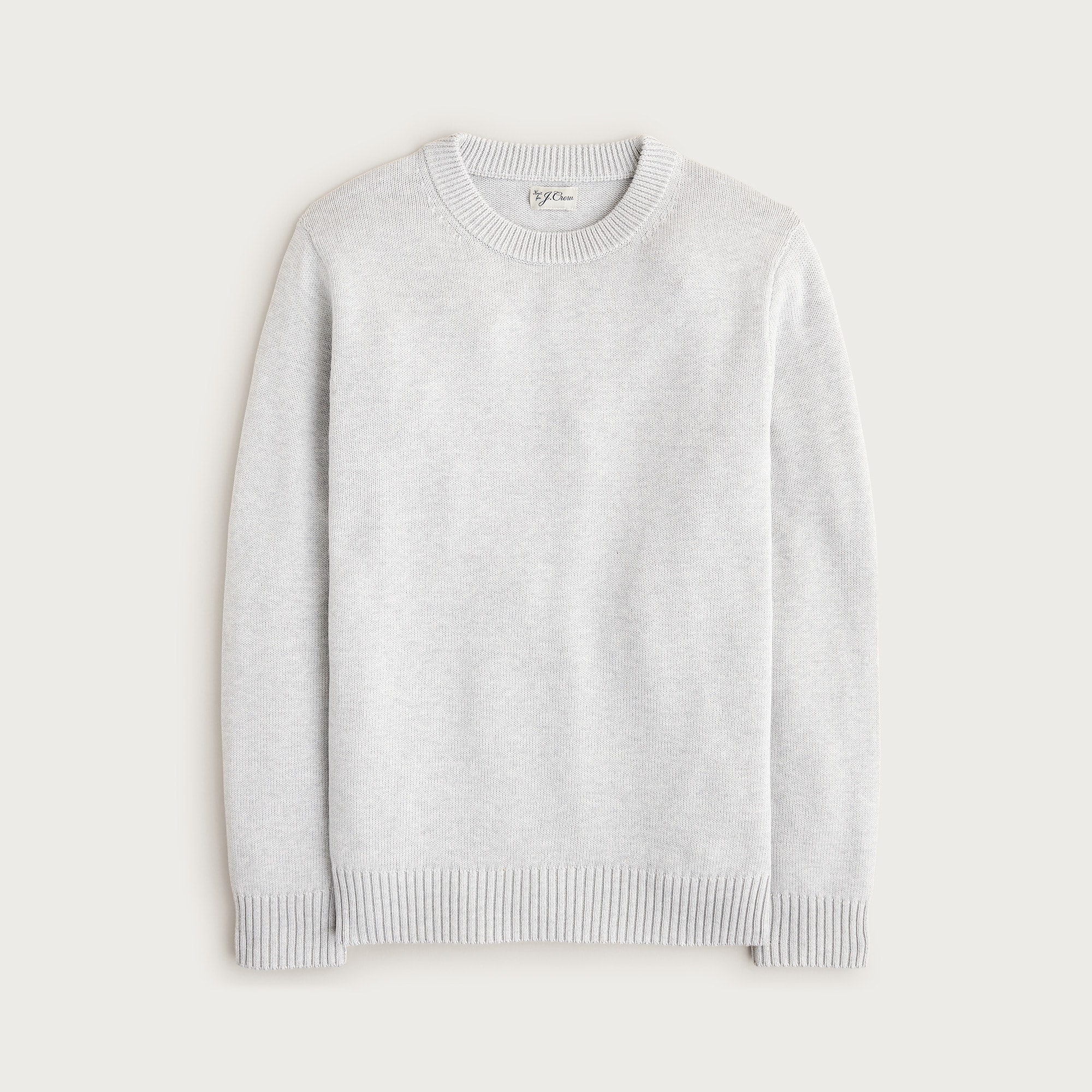 mens Heritage cotton crewneck sweater