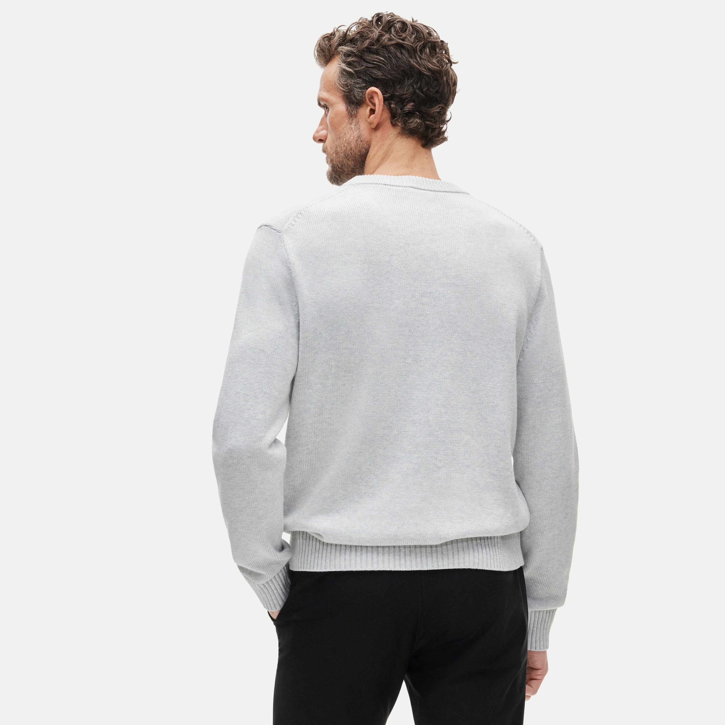 Heritage cotton crewneck sweater