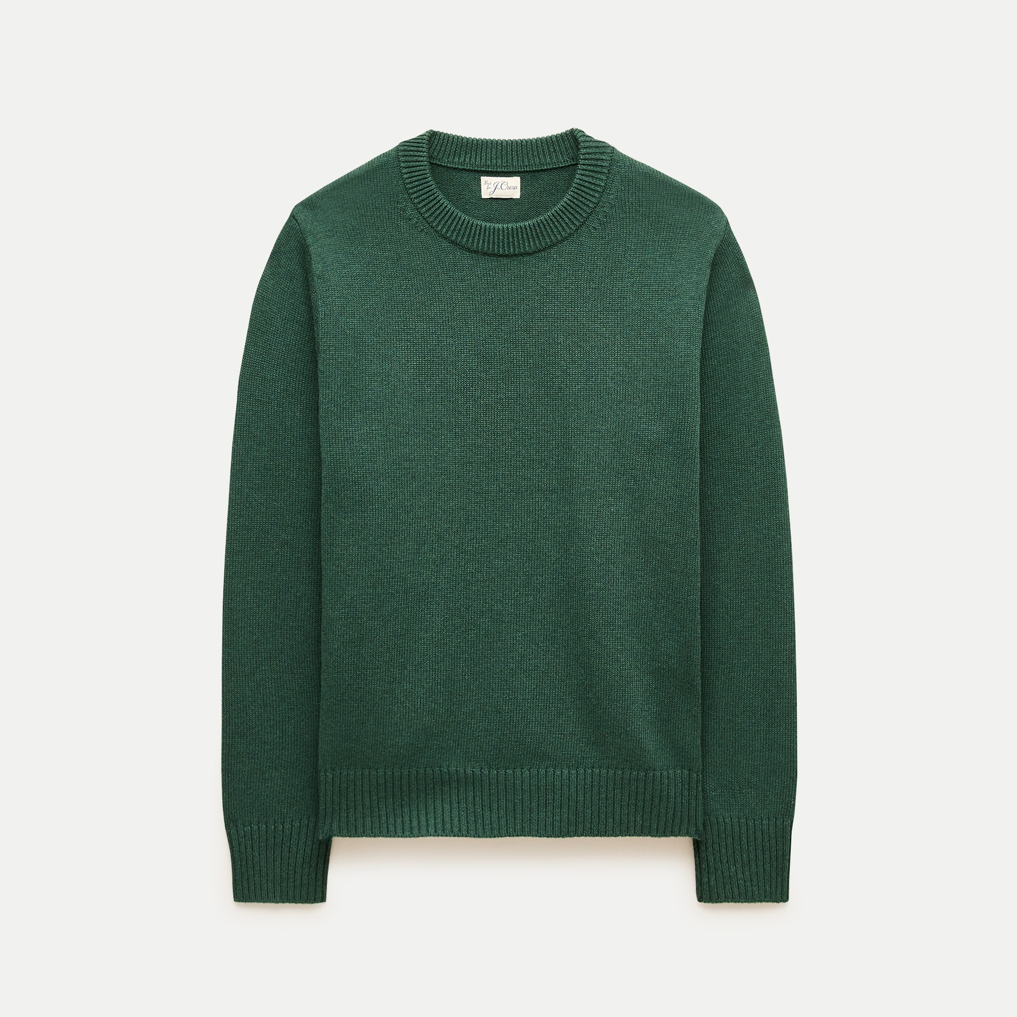 Heritage cotton crewneck sweater
