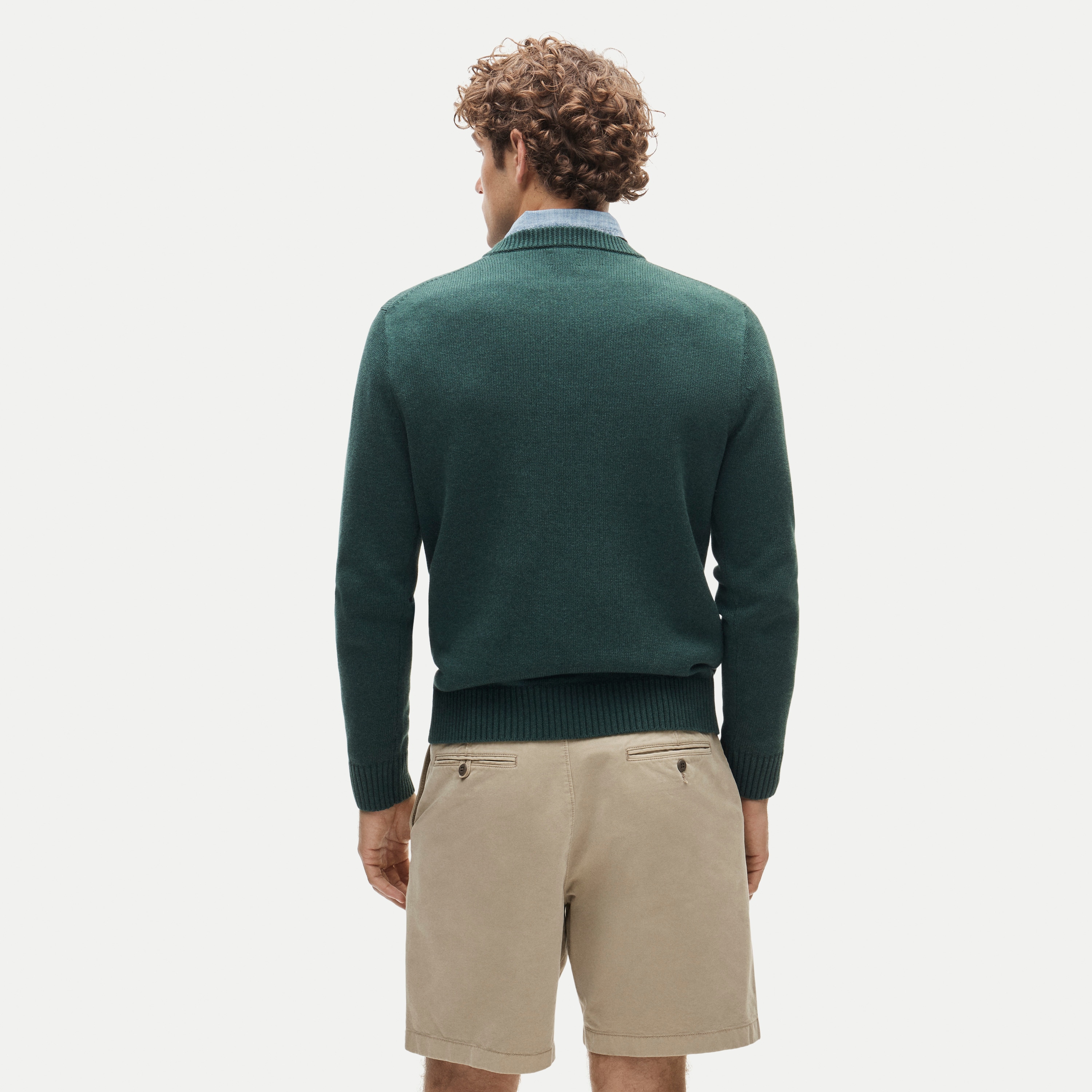 Heritage cotton crewneck sweater