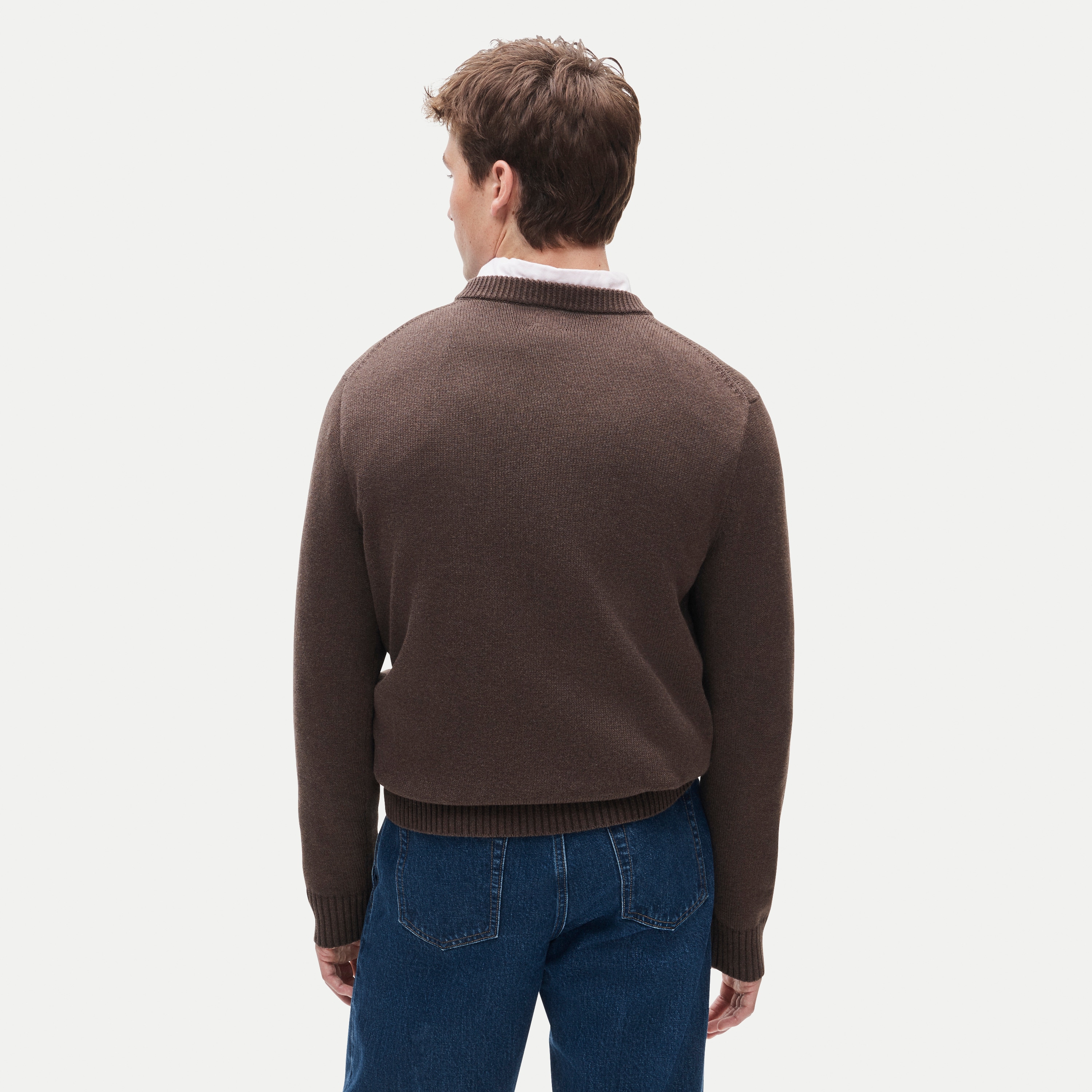 Heritage cotton crewneck sweater