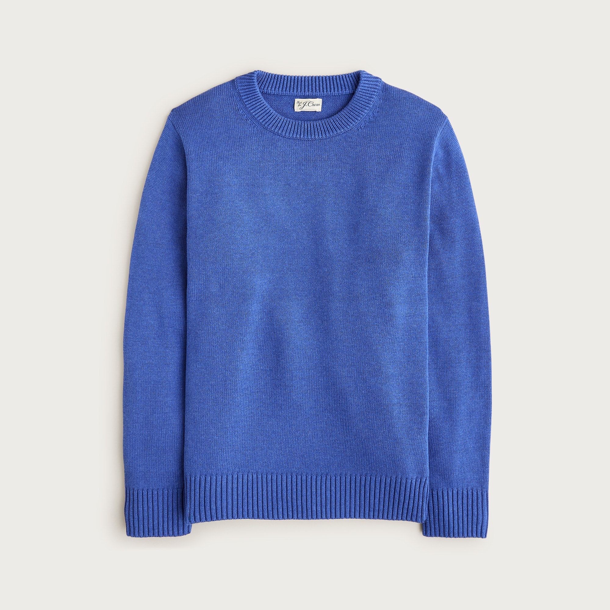 mens Heritage cotton crewneck sweater